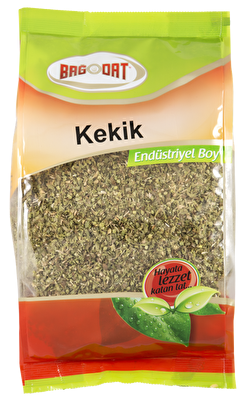 A 1 kg package of BAGDAT OREGANO and THYME, showcasing the blend of aromatic herbs.