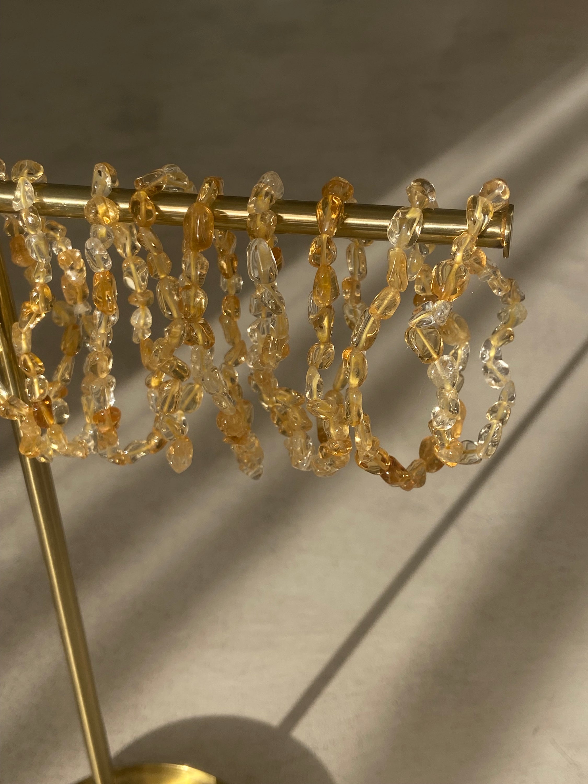 A beautiful citrine energy bracelet featuring natural stones, symbolizing joy and abundance, perfect for enhancing self-confidence.