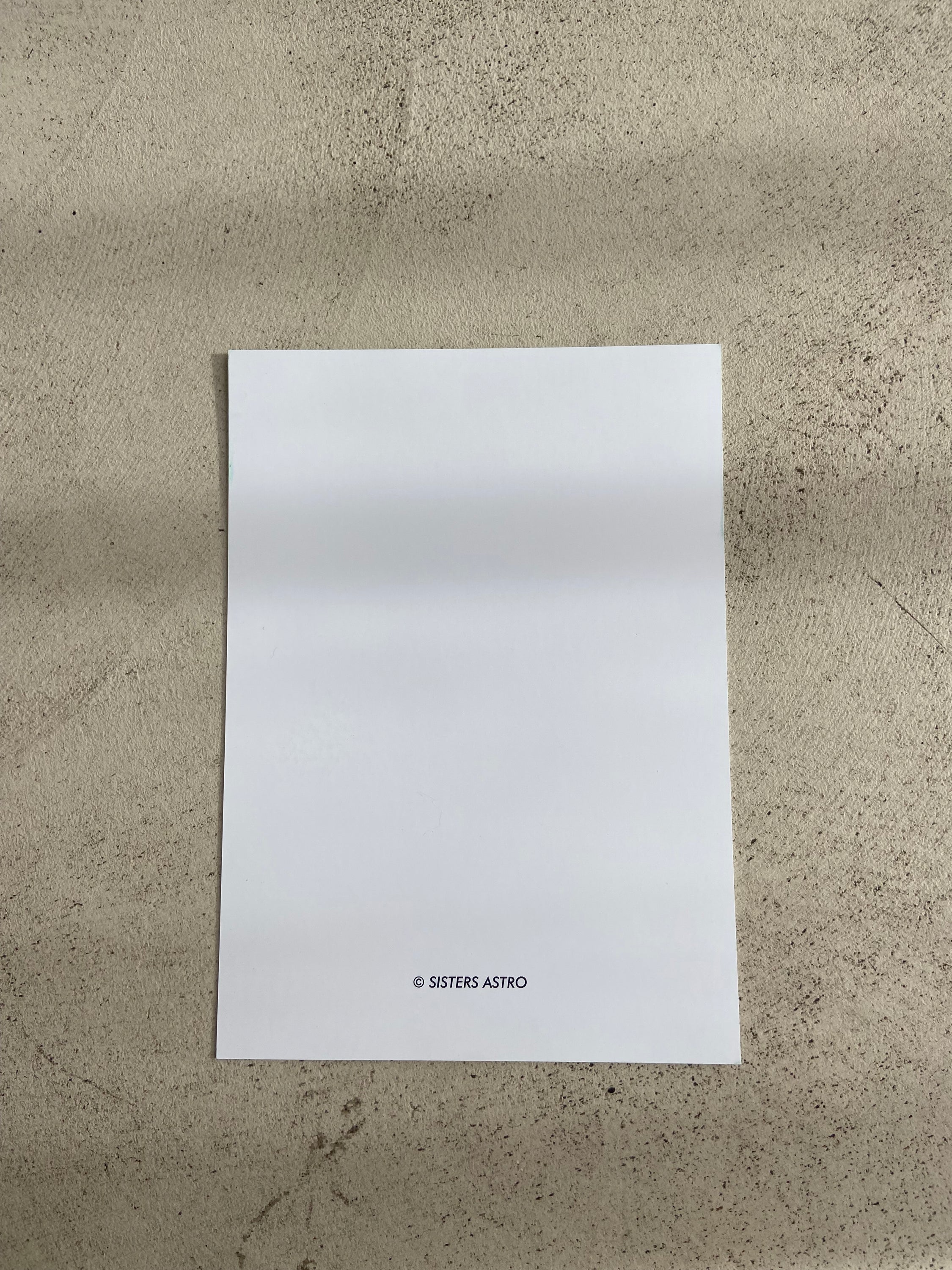 A6 inspirational greeting card titled 'Embrace the Now' with a matching envelope, featuring a blank back for personal messages.