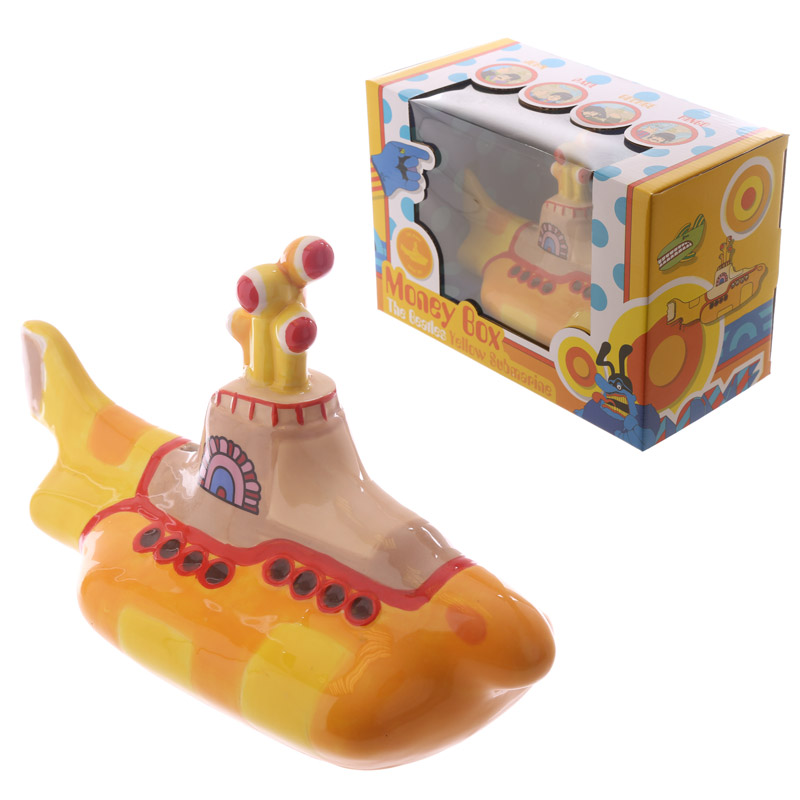 Yellow Submarine money box.