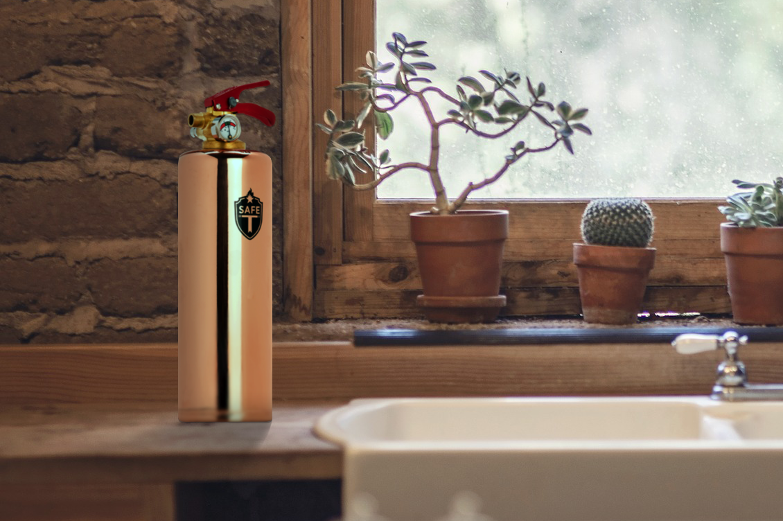 Elegant Copper model designed for kitchens and wine cellars, showcasing its refined finish and durable construction.