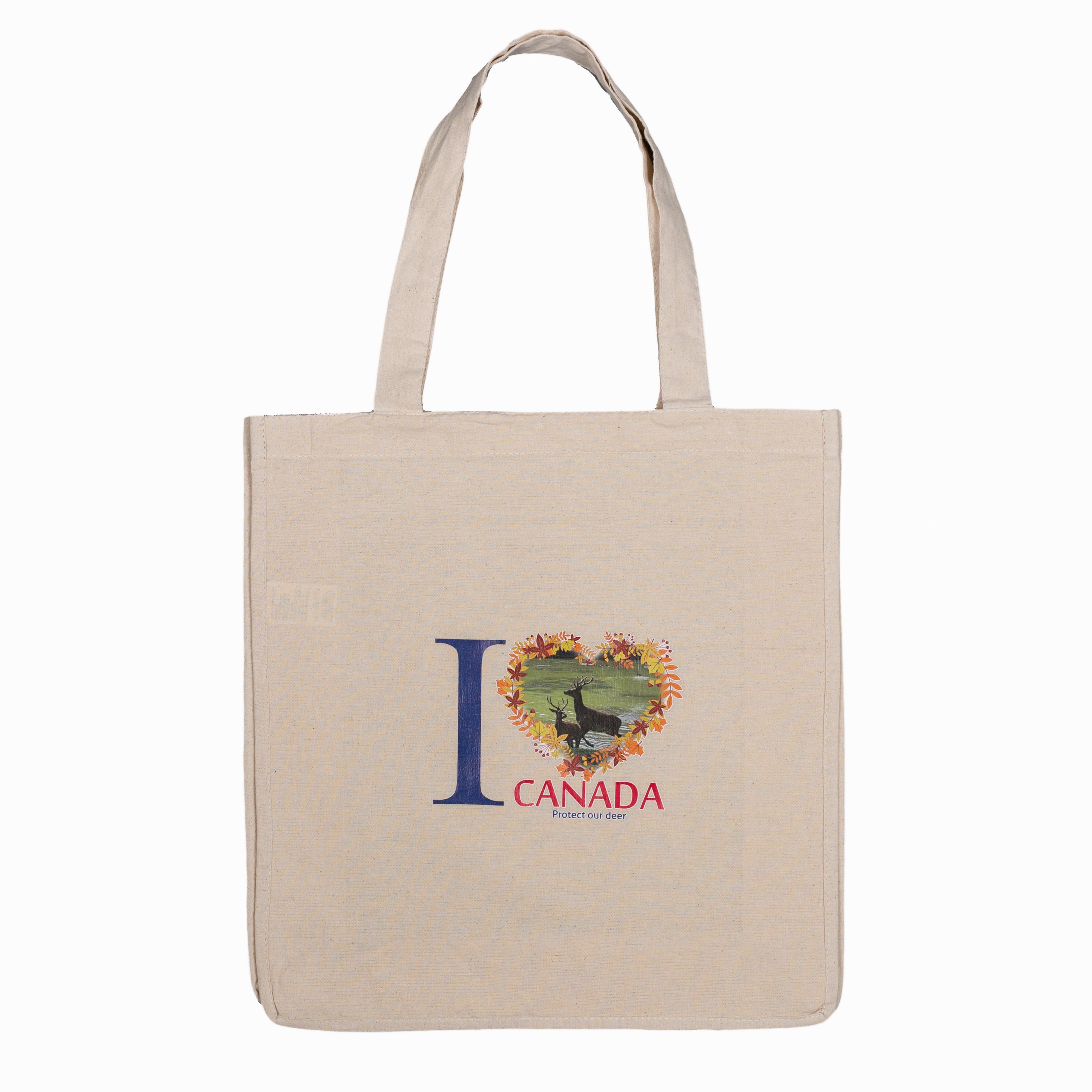 Eco-friendly cotton tote bag featuring a Black Bear design, promoting wildlife conservation and sustainability.