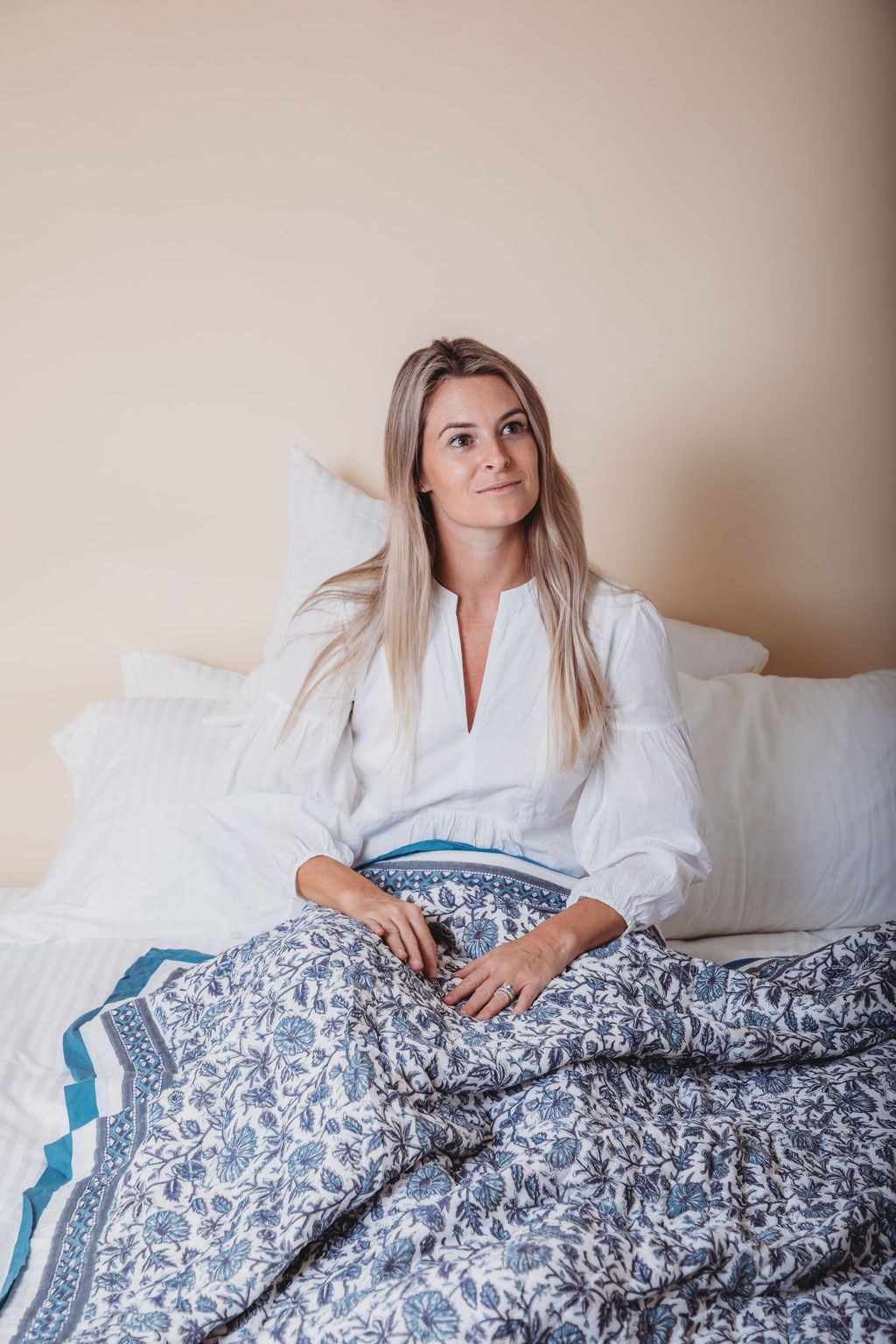 A beautiful white girl's cotton kaftan dress made from soft Indian cotton voile, perfect for various occasions.