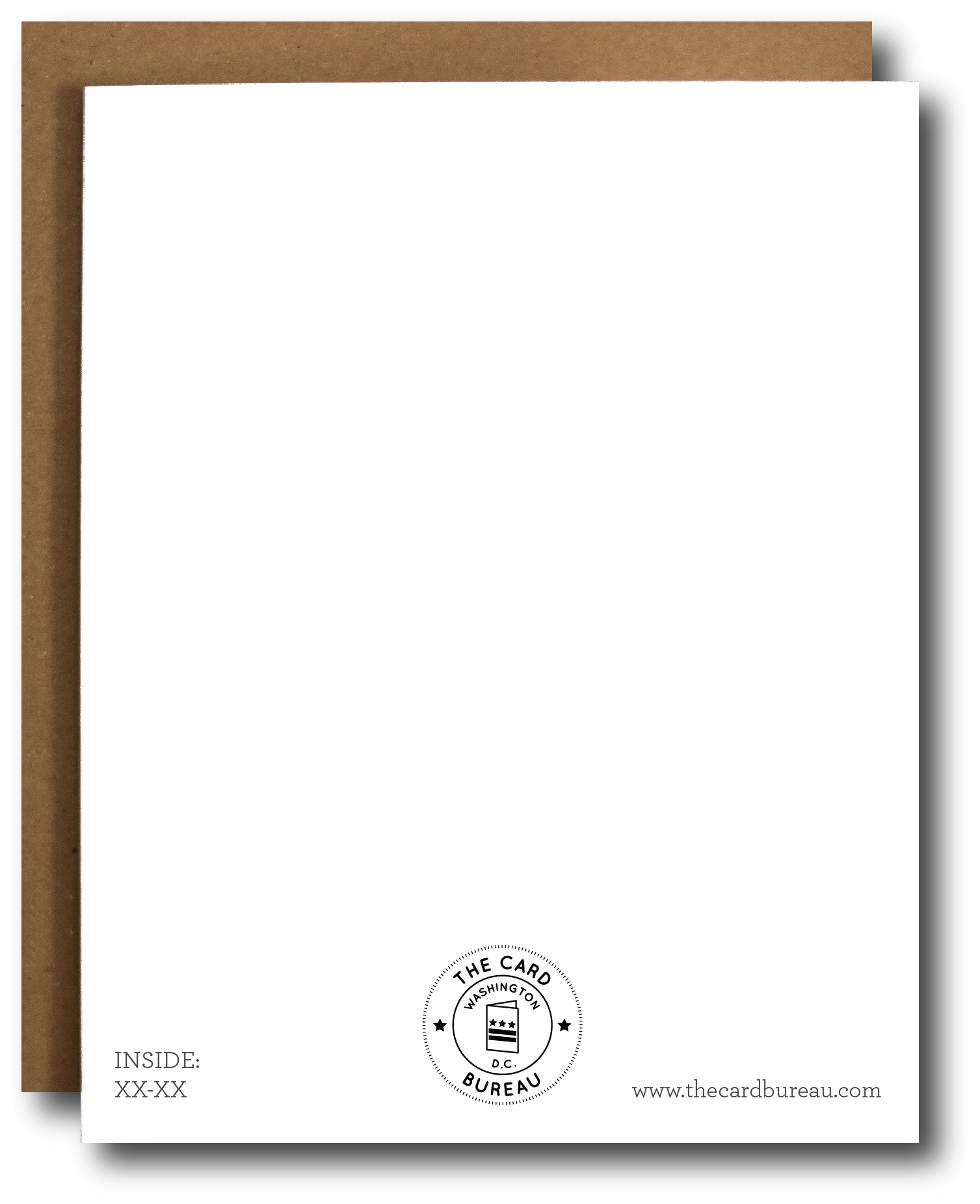 A colorful Father's Day card featuring golf-themed graphics, with a heartfelt message for dads who love golf, displayed with a kraft paper envelope.