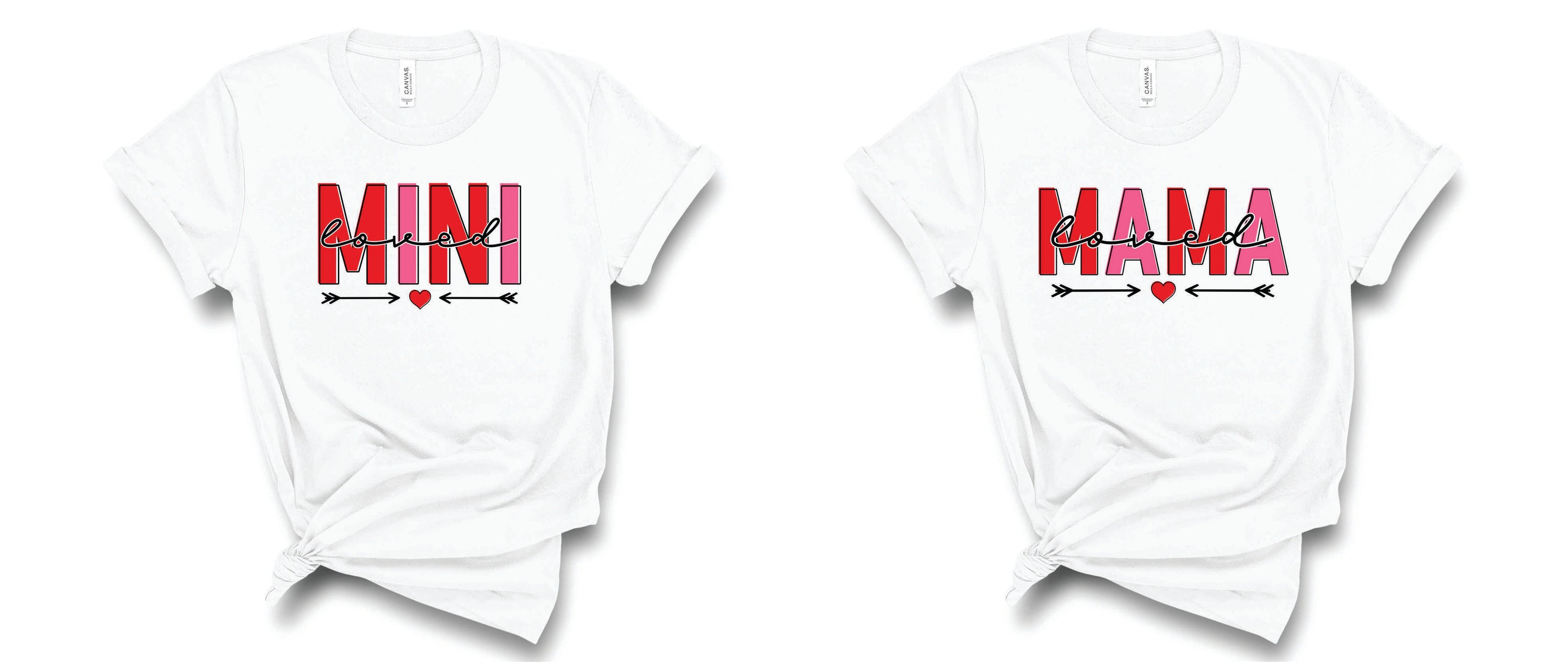 Loved Graphic Tee featuring a stylish unisex design with a vibrant graphic print.