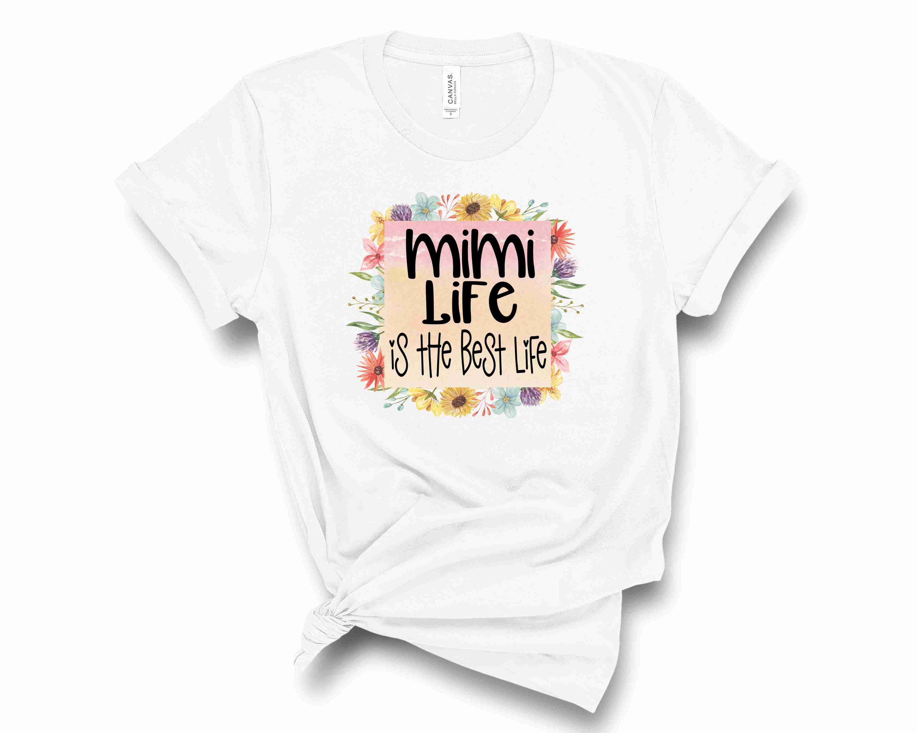 MiMi Life Graphic Tee featuring a stylish unisex design with a vibrant graphic print.