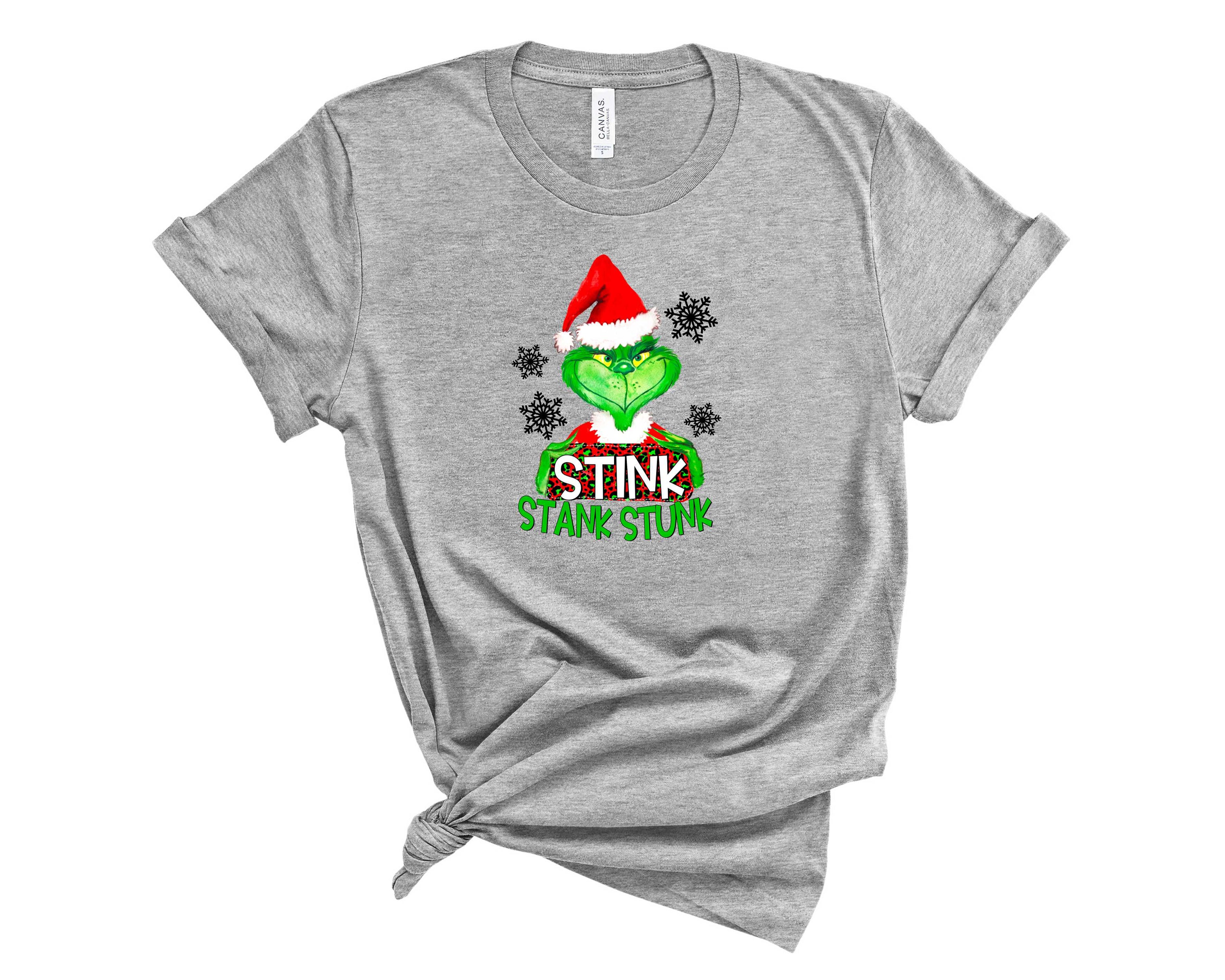 A unisex Stink Stank Stunk graphic tee featuring a playful design, perfect for casual wear.