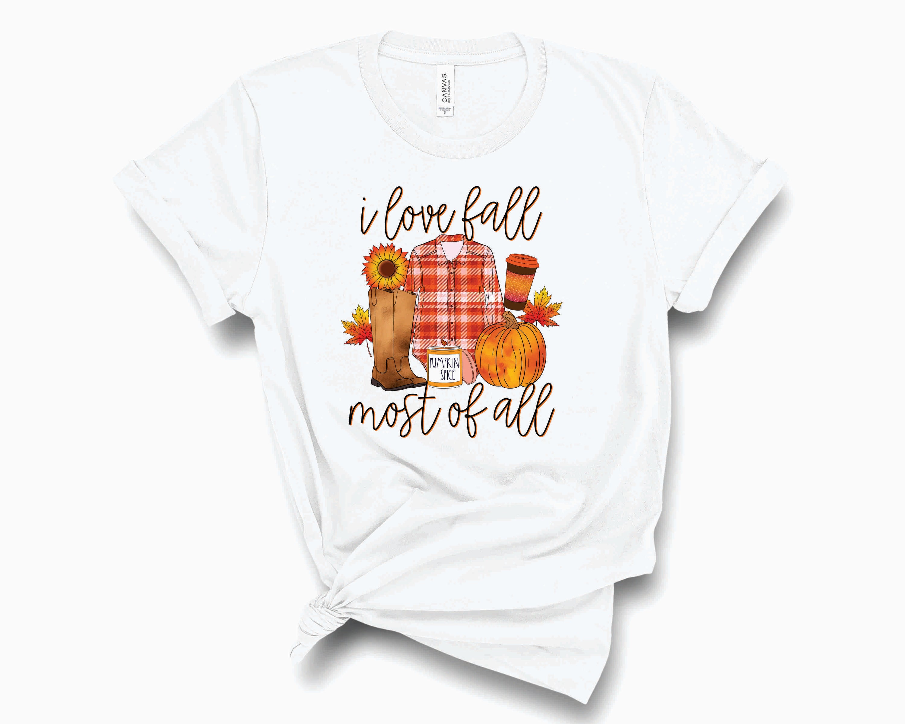 Unisex graphic tee featuring a vibrant sunflower design, perfect for fall fashion.