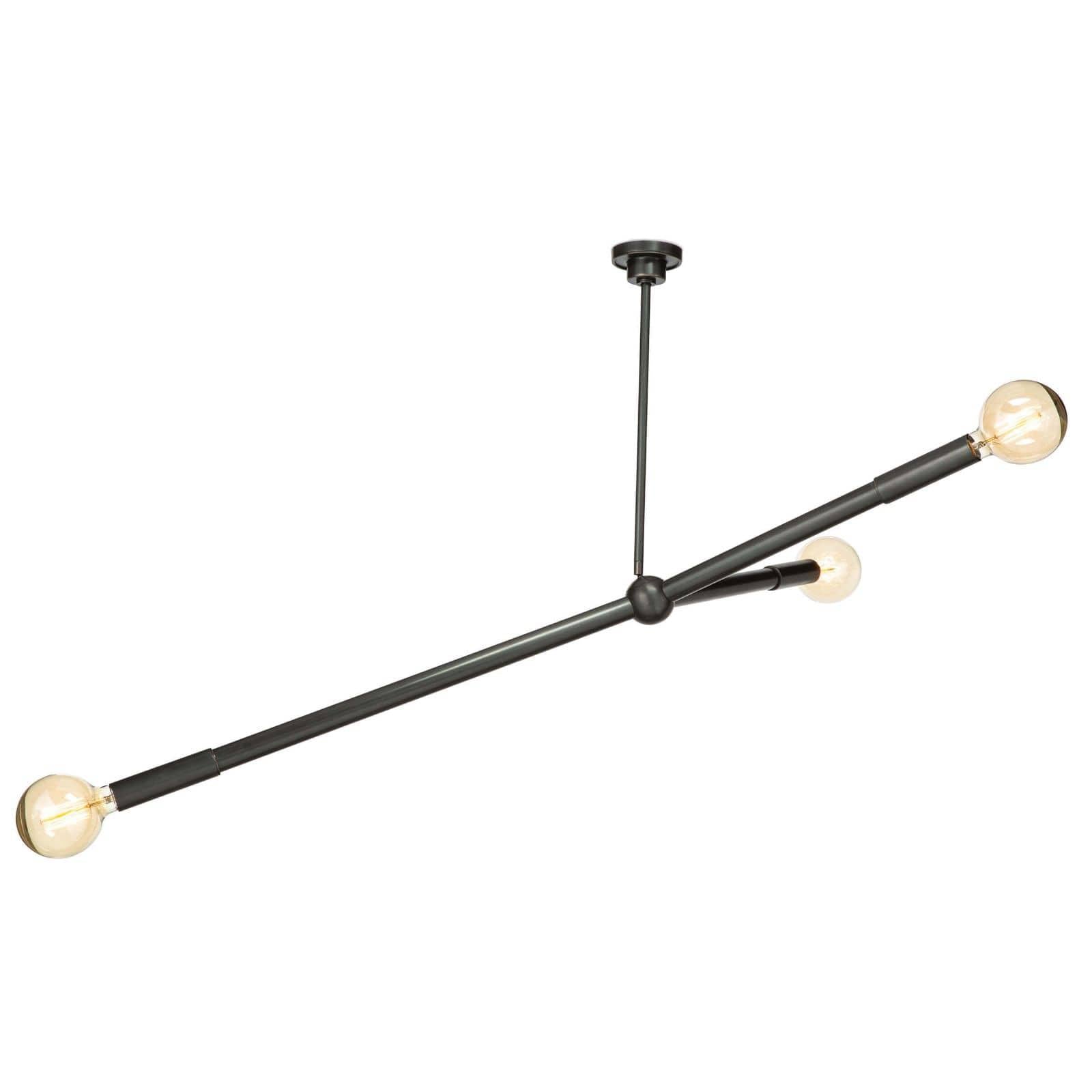 Talon Chandelier in Oil Rubbed Bronze with adjustable arms and modern design, showcasing its elegant finish and unique structure.