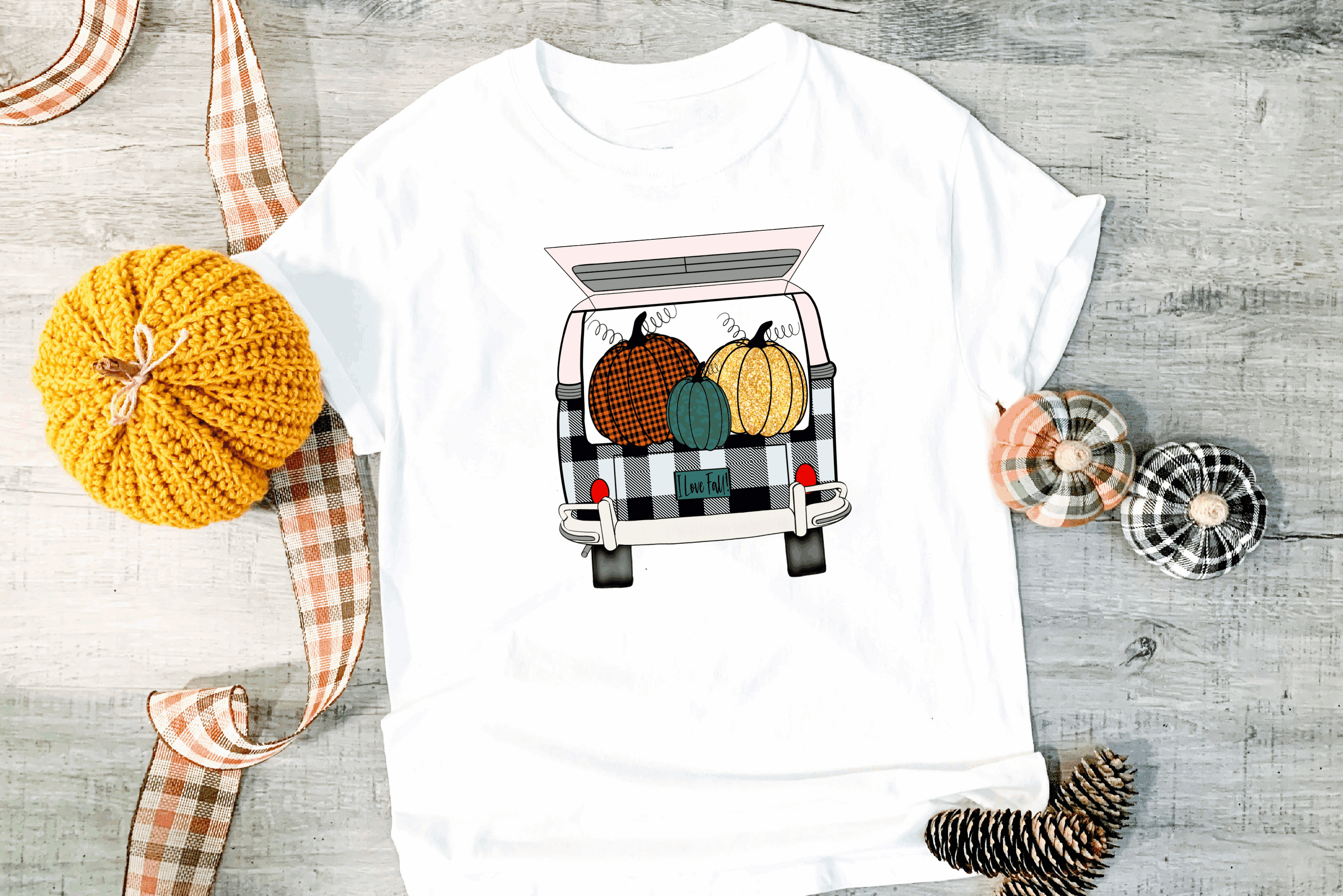 Van Fall Graphic Tee featuring a stylish design on a Bella Canvas unisex t-shirt.