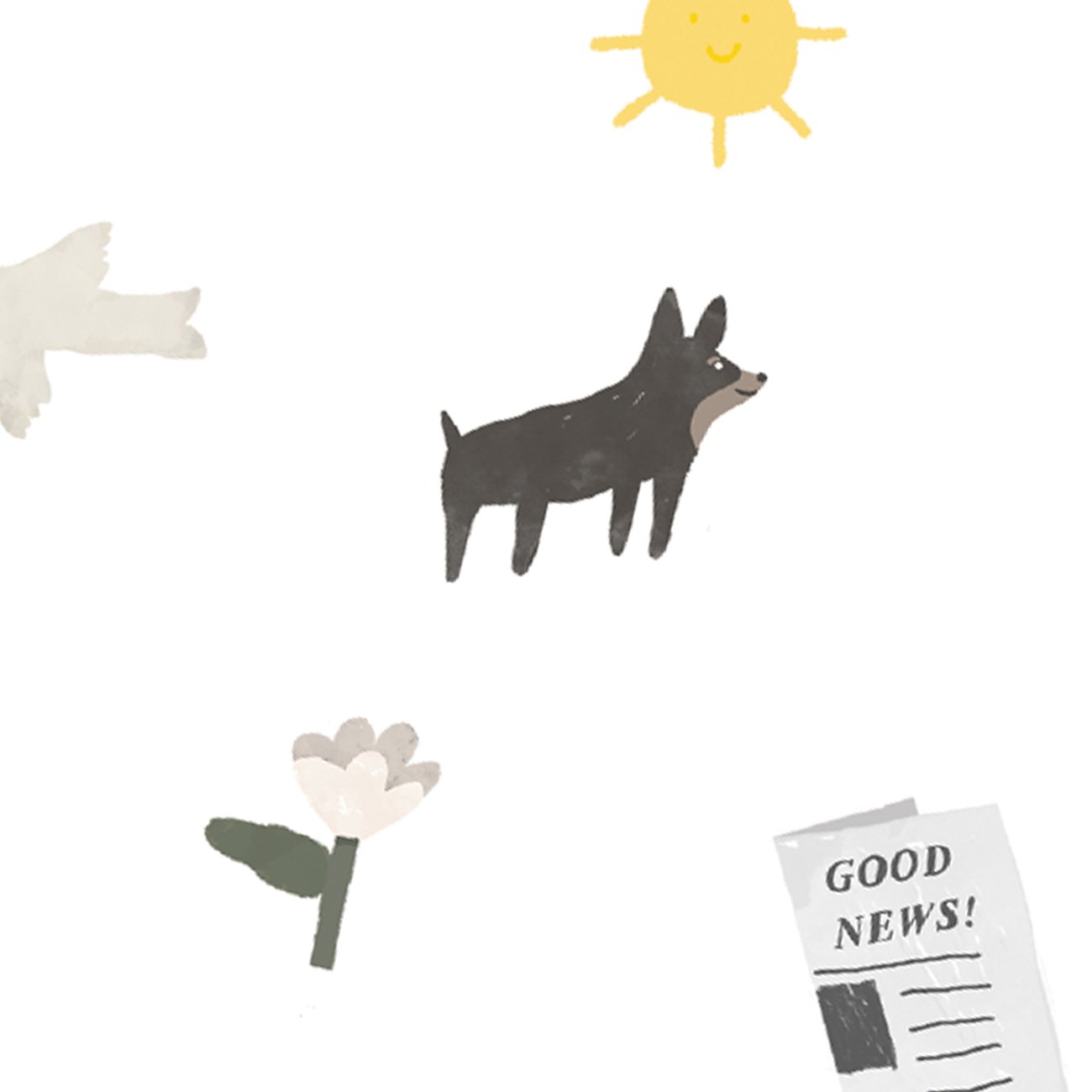 A beautifully designed greeting card titled 'You Came And Changed The Weather', featuring a heartfelt message, eco-friendly packaging, and a Kraft envelope.