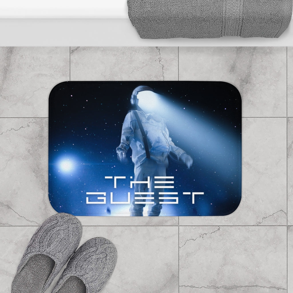 Alien The Guest Bath Mat featuring a stylish design with anti-slip backing, perfect for enhancing bathroom decor.