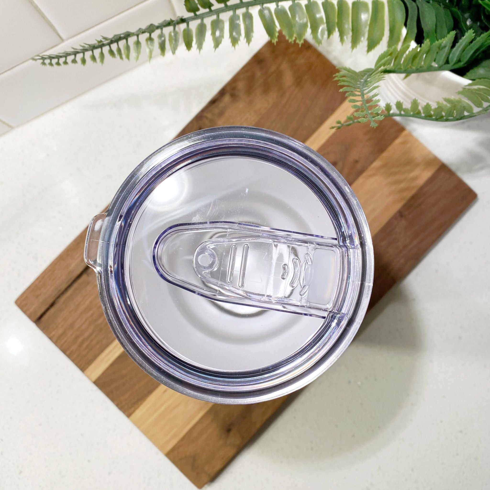 20oz and 30oz white stainless steel sublimation tumblers with metal straws, ideal for custom designs.