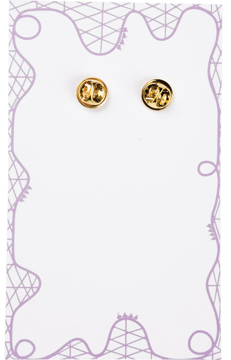 No Good Reason To Act My Age Enamel Pin featuring a hand and ticket design on a gift card.