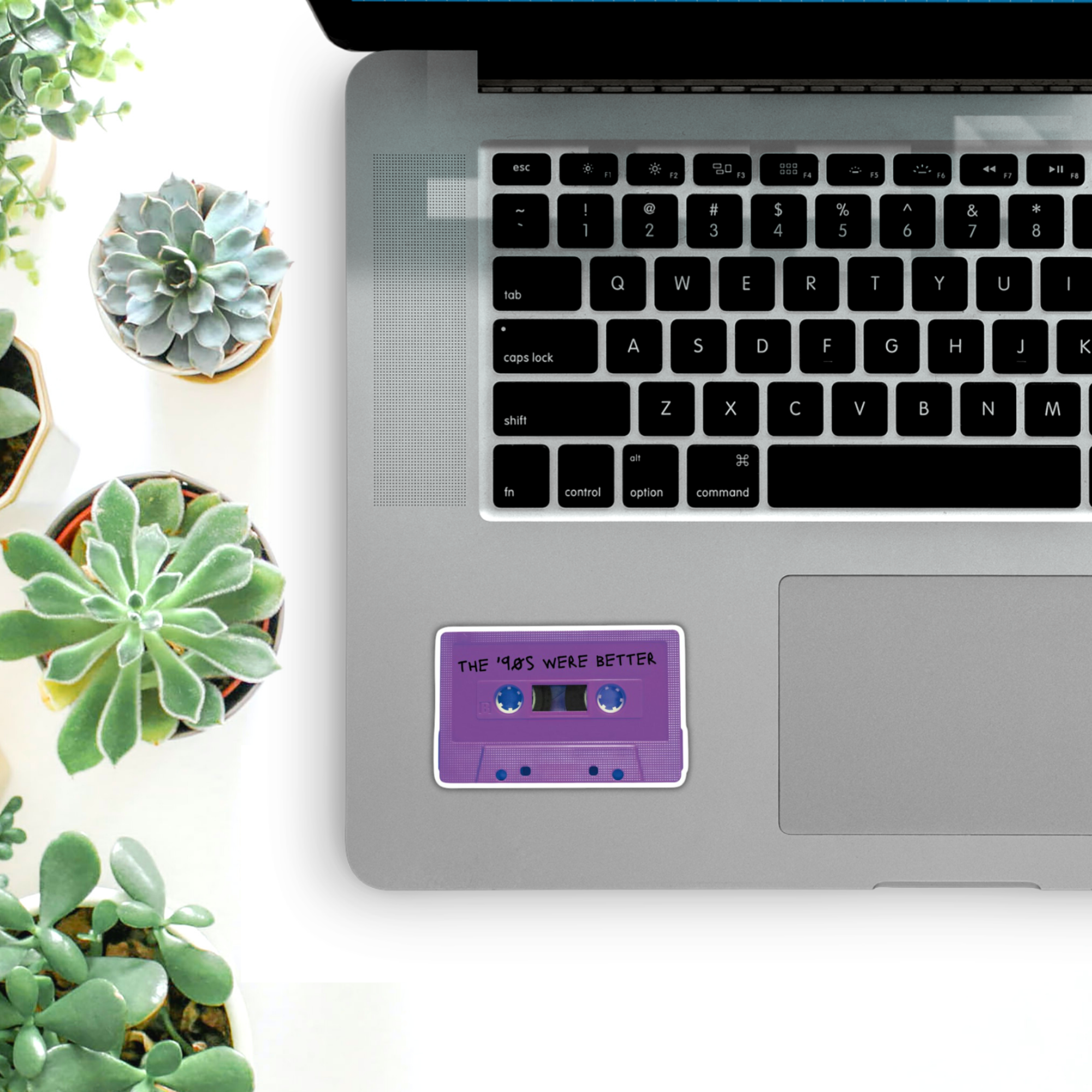 A pack of three vinyl stickers featuring the phrase 'Born in the 1900s' designed for Gen X and Millennials, ideal for personalizing water bottles and phones.