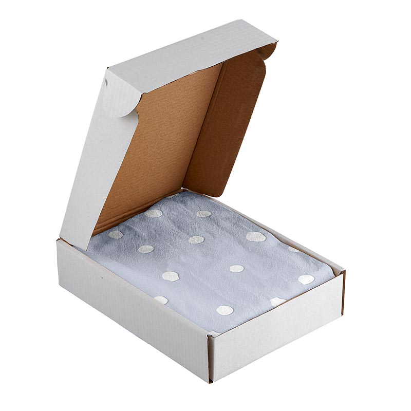 Eat and Sleep Dotted Blue Tea Towel, extra large cotton kitchen towel with a stylish dotted design, perfect for drying dishes and kitchen decor.