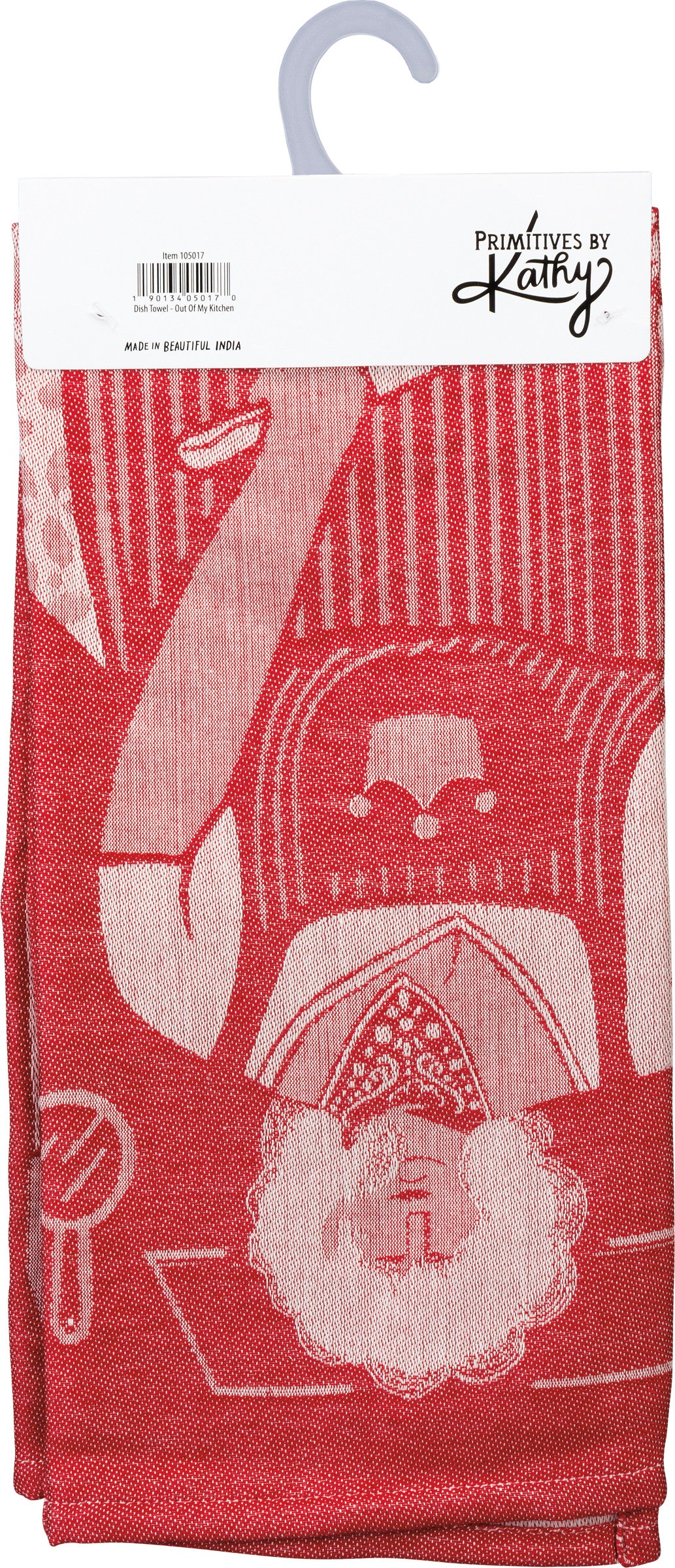 Get The Hell Out of My Kitchen Dish Cloth Towel, a humorous cotton kitchen towel with a stylish design.