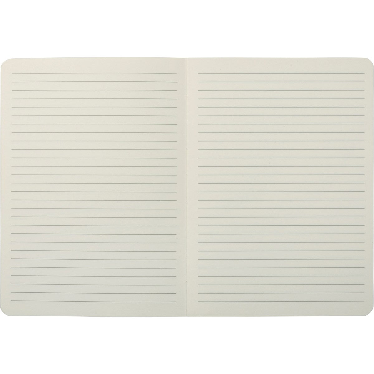 I'm The Boss Rustic Printed Journal featuring vintage designs and an exposed seam for flat laying.