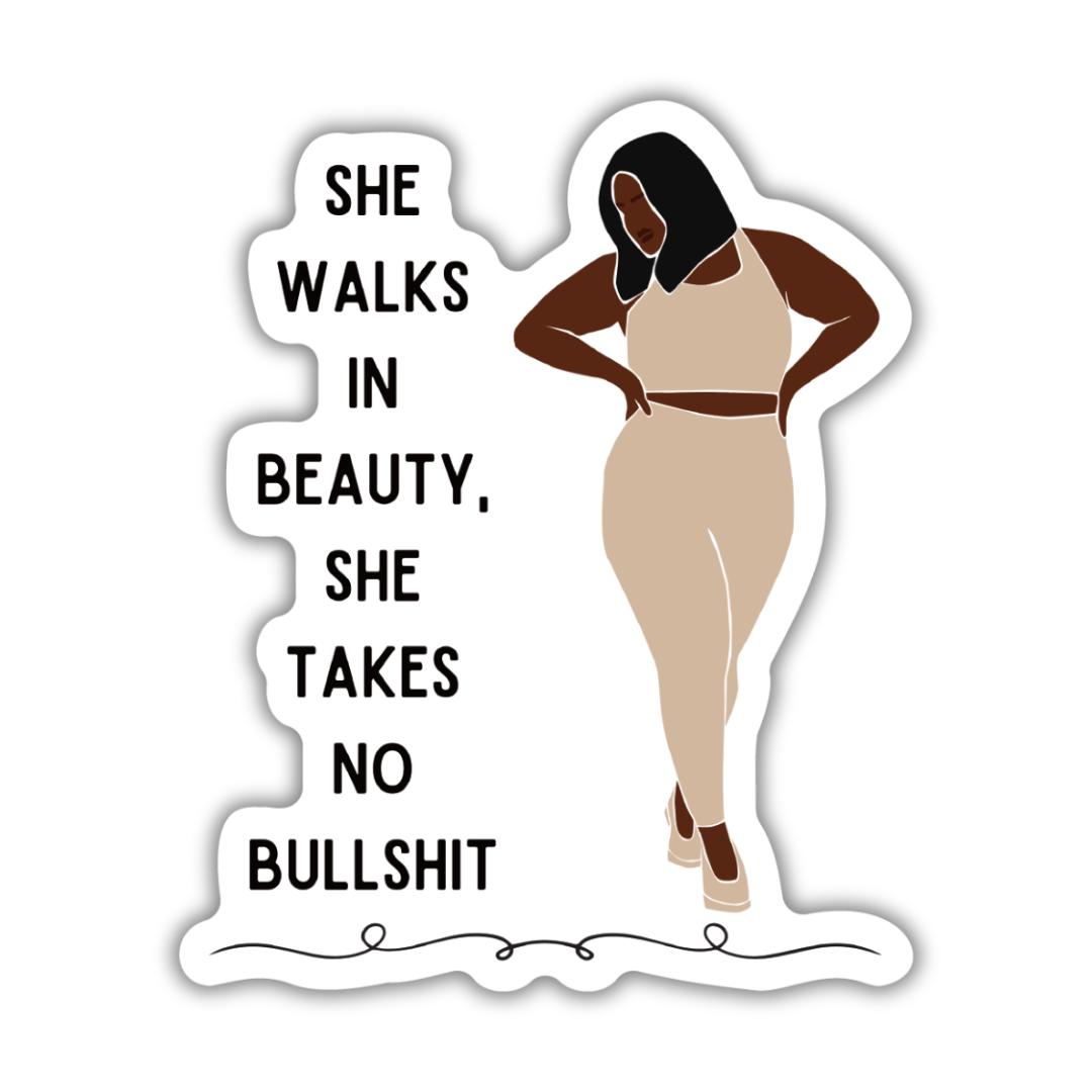 A vibrant sticker bundle featuring empowering quotes for women, ideal for personalizing laptops, phones, and water bottles.