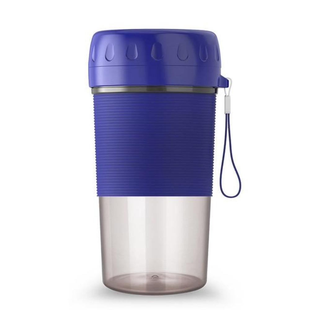 Portable Personal Juice Blender and Smoothie Maker in a sleek design, showcasing its compact size and USB charging feature, perfect for on-the-go blending.