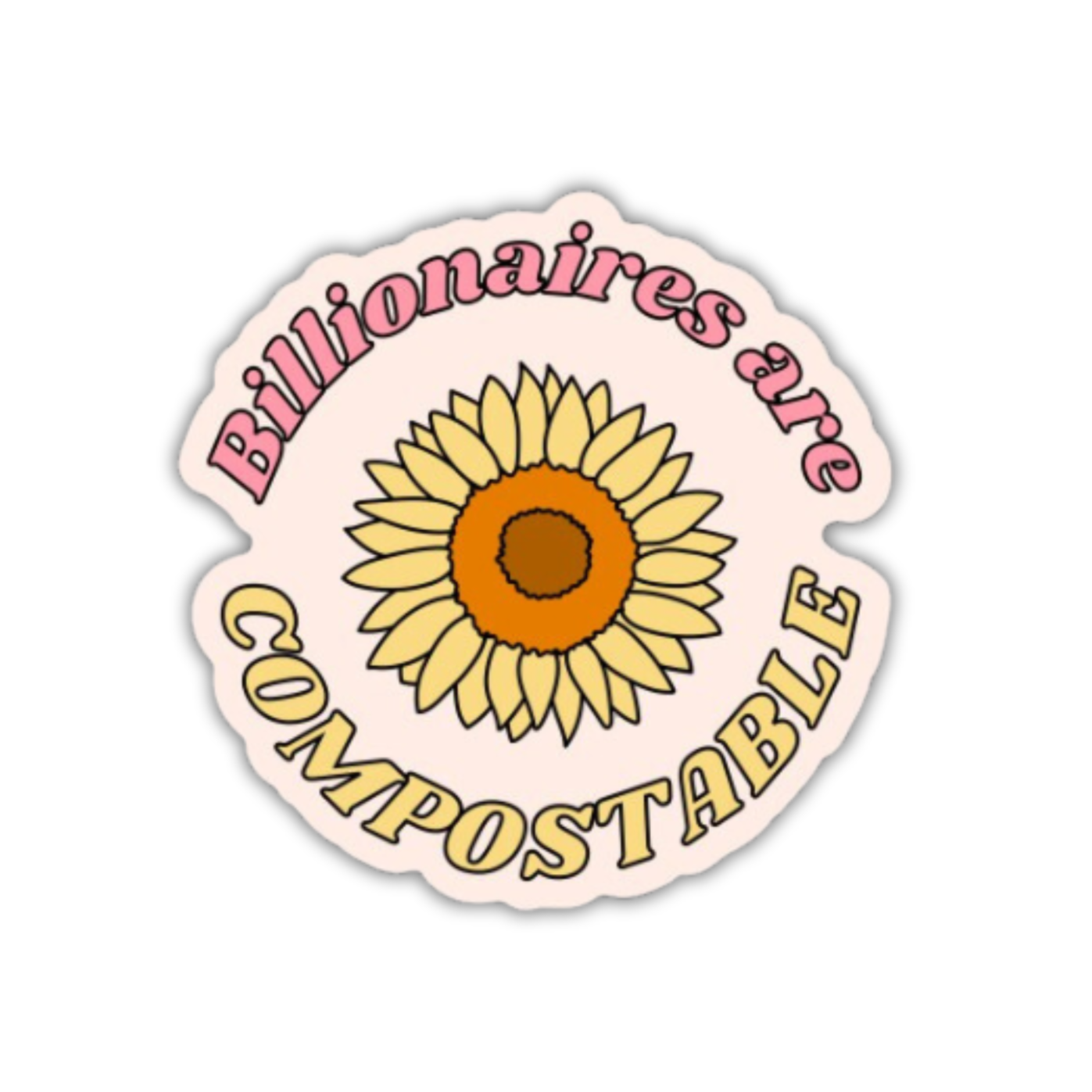 A collection of snarky feminist vinyl stickers featuring bold messages and vibrant colors, perfect for water bottles and laptops.