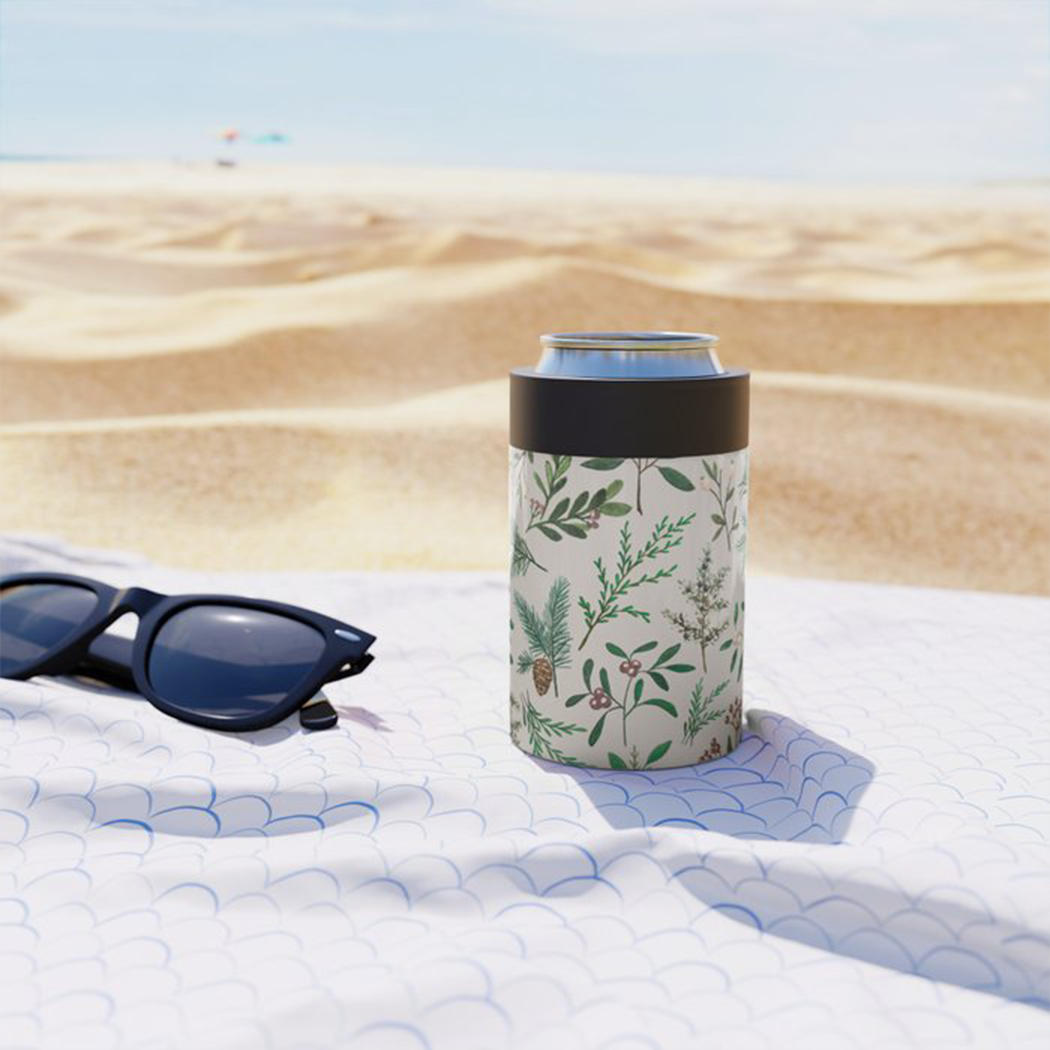 Main Winter Berry Can Cooler/Koozie image