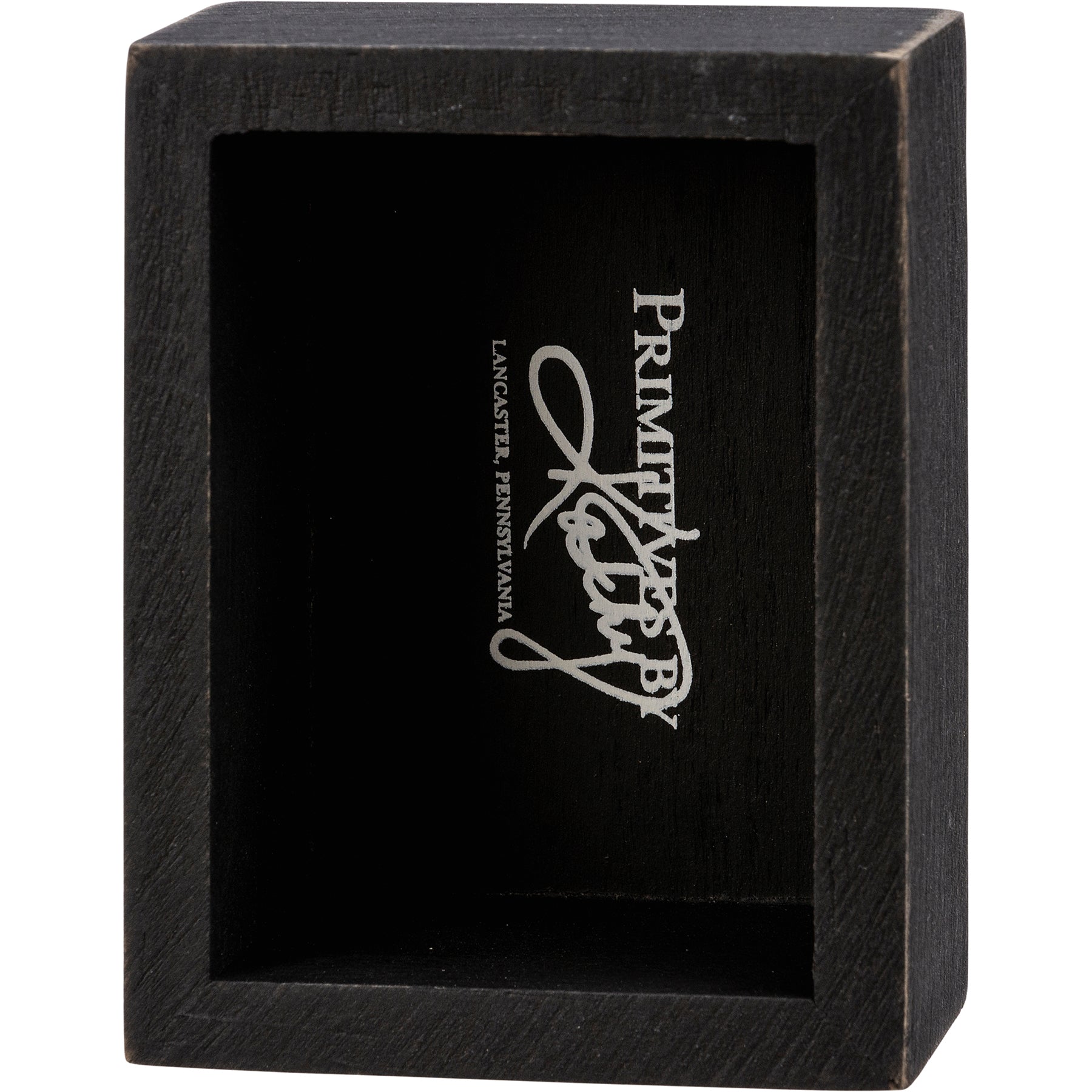 You Are Worthy Of Love Wooden Box Sign in distressed black and white, perfect for rustic farmhouse decor.