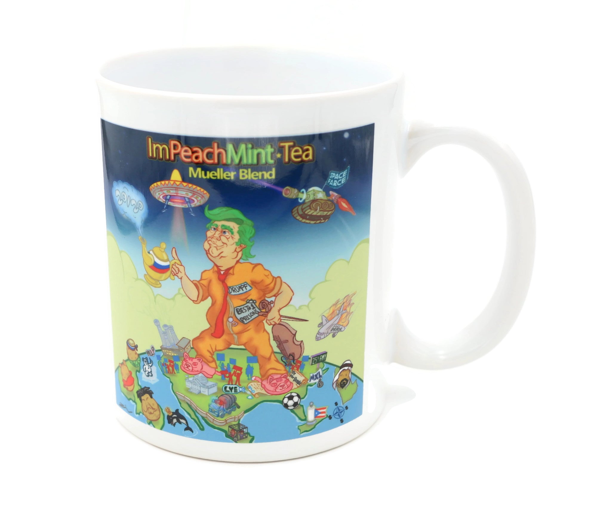 A collection of colorful ceramic mugs with unique designs, perfect for tea and coffee lovers.