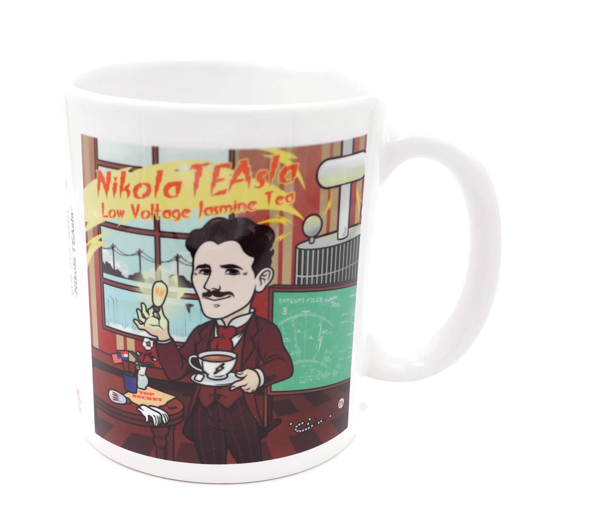 A collection of colorful ceramic mugs with unique designs, perfect for tea and coffee lovers.