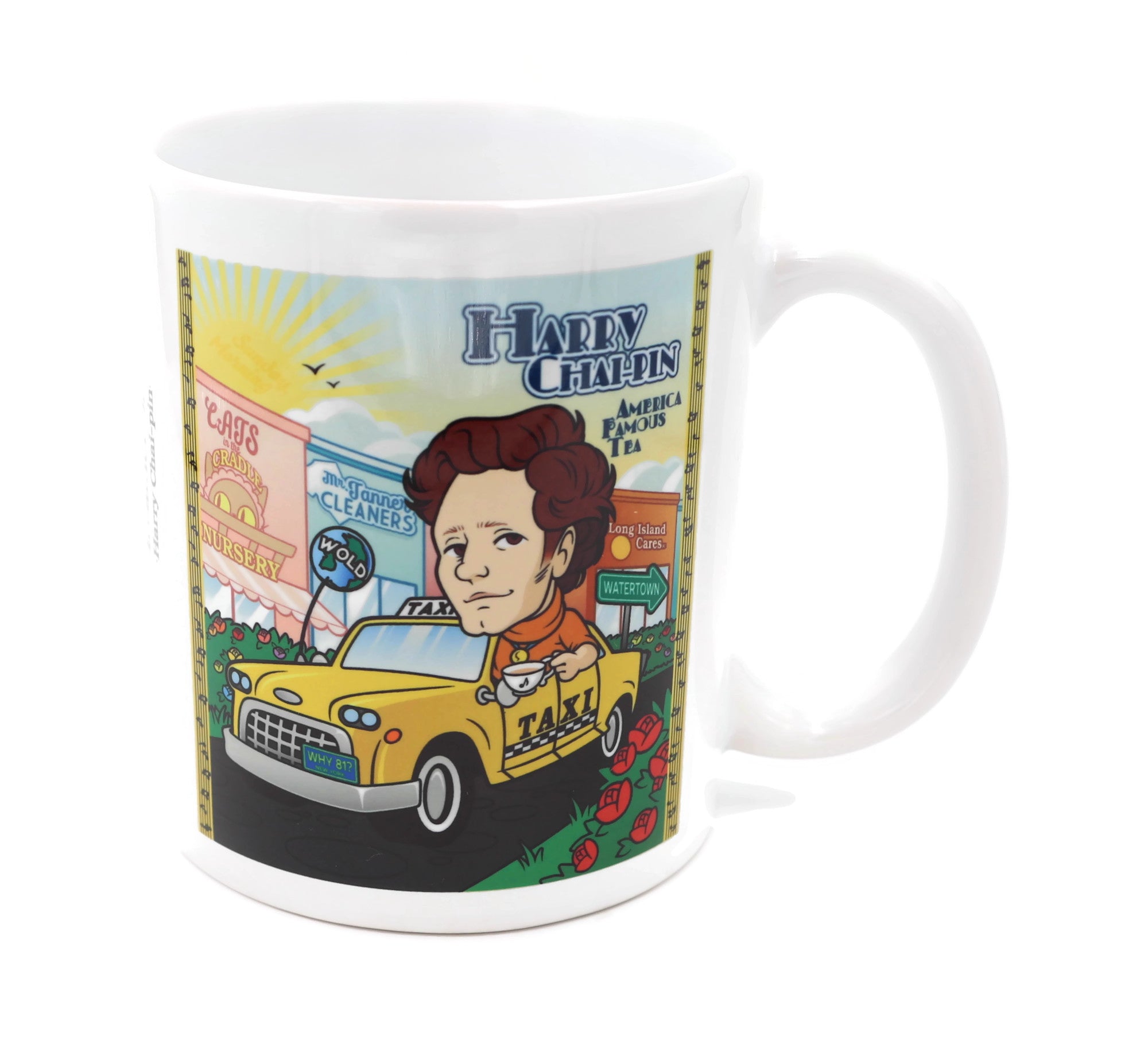 A collection of colorful ceramic mugs with unique designs, perfect for tea and coffee lovers.