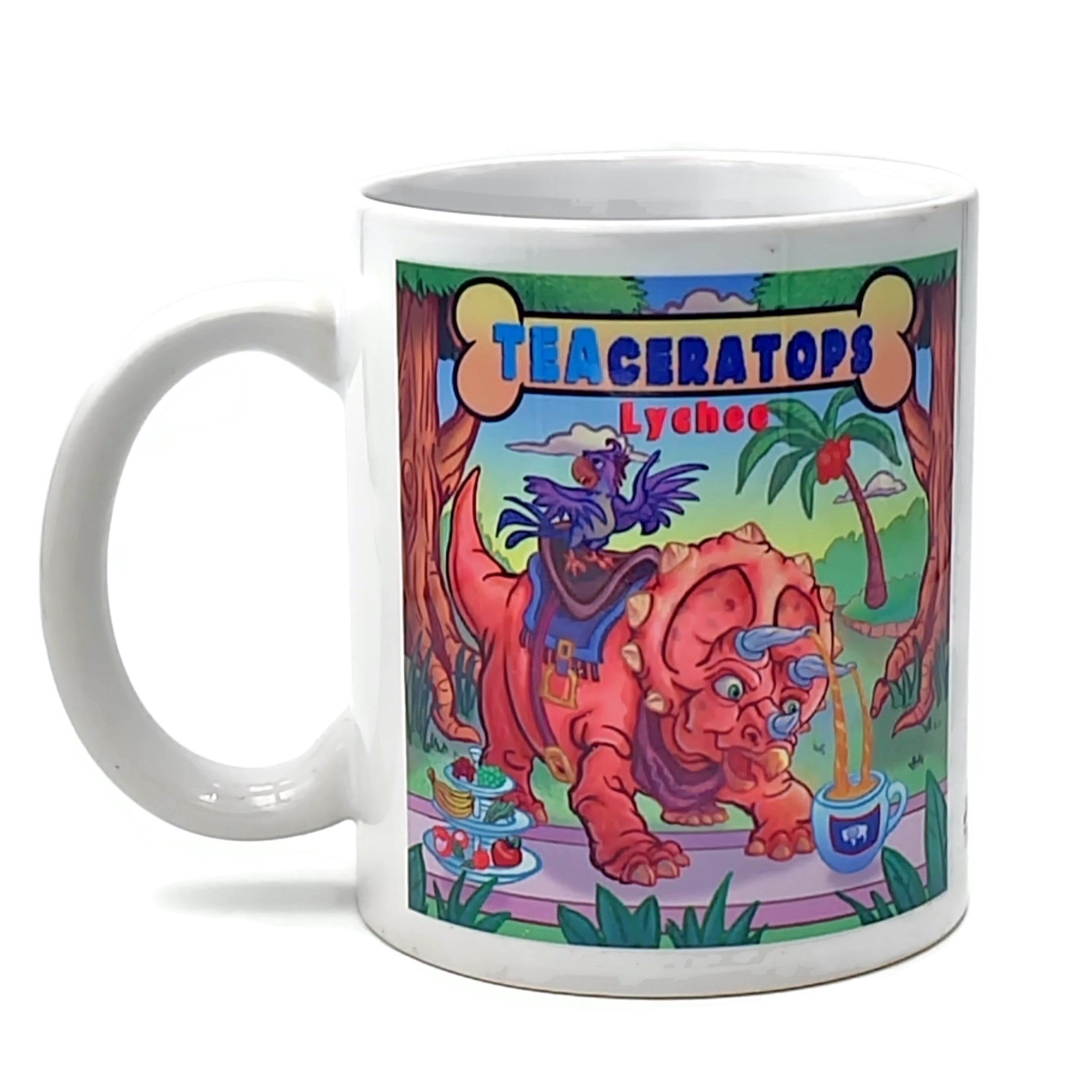 A collection of colorful ceramic mugs with unique designs, perfect for tea and coffee lovers.