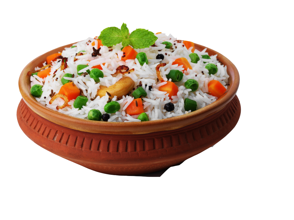 A bowl of Extra Long Indian White Basmati Rice, showcasing its long, fluffy grains and aromatic texture, perfect for various dishes.
