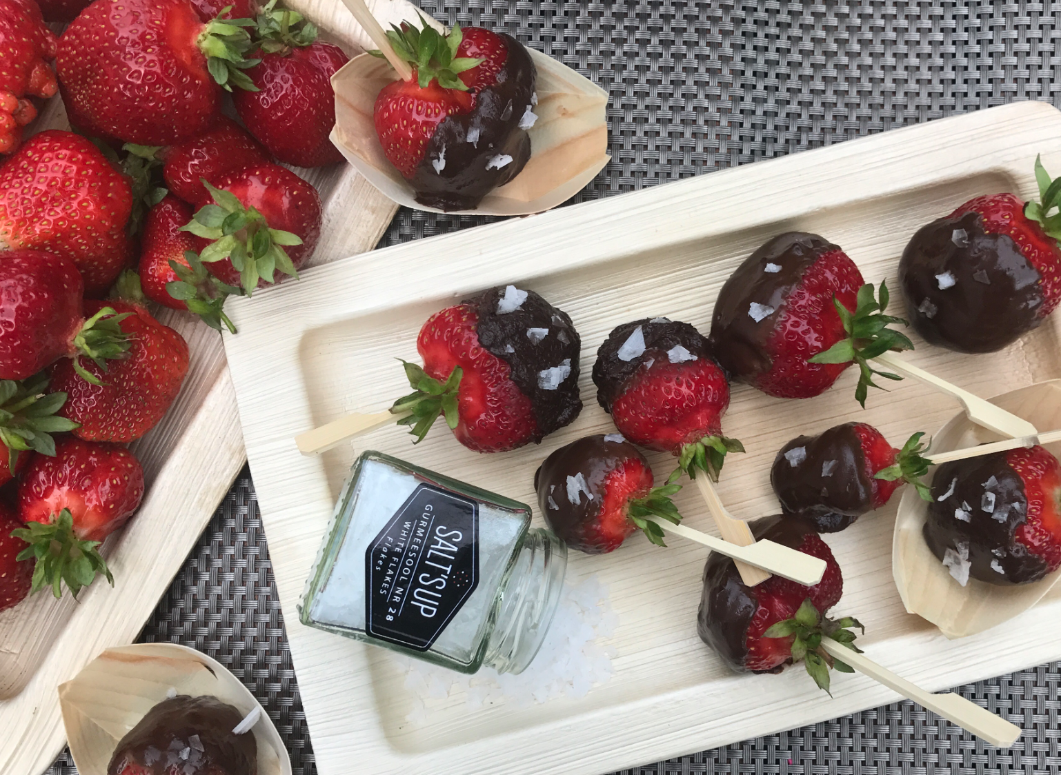 Gift box containing two jars of gourmet salt flakes: Cyprus White and Black Lava, beautifully packaged for culinary enthusiasts.