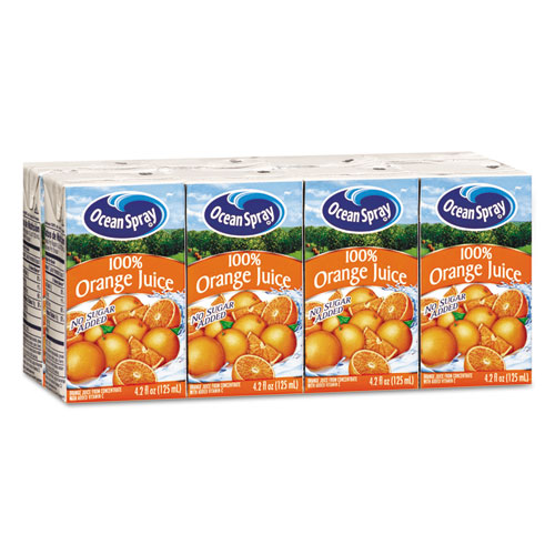 Ocean Spray 100% Orange Juice.