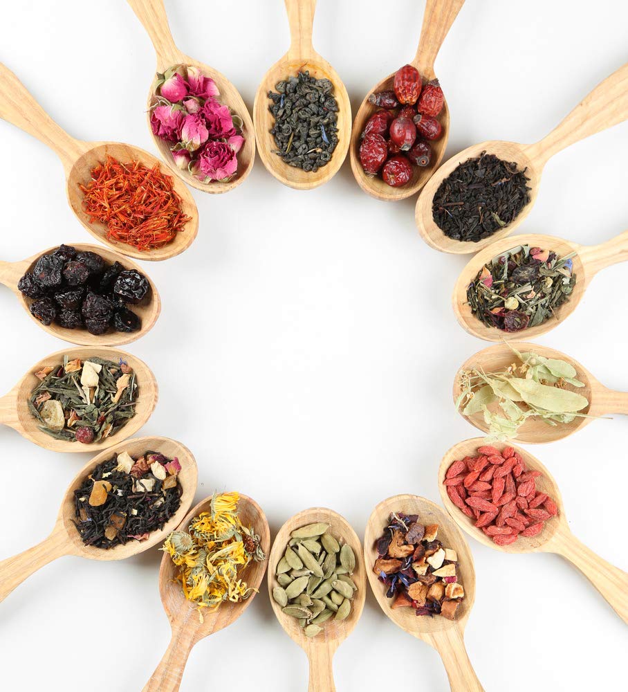 A pack of Organic Assorted Signature Variety Tea Bags featuring 13 unique flavors, beautifully wrapped and displayed.