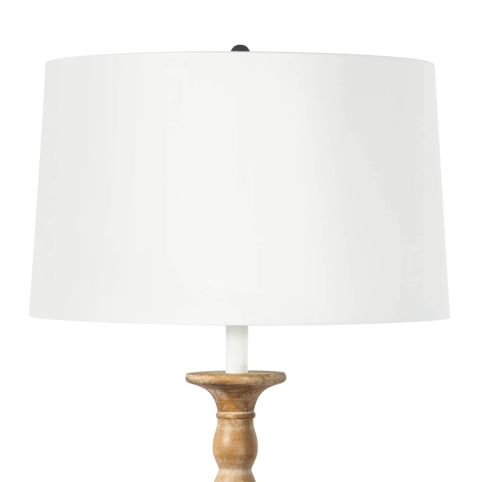 Elegant Perennial Floor Lamp made from solid birch wood with a rustic finish, featuring a functional tabletop and a stylish shade.