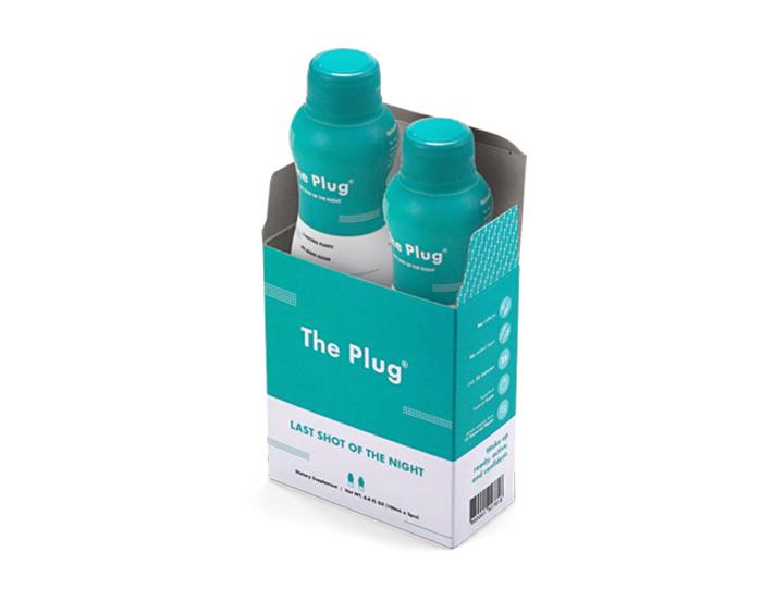 A refreshing Plant-Based Sports Drink by The Plug Drink, showcasing its natural ingredients and vibrant packaging.