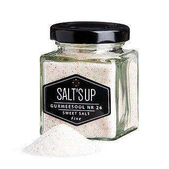 Jar of fine sweet salt.
