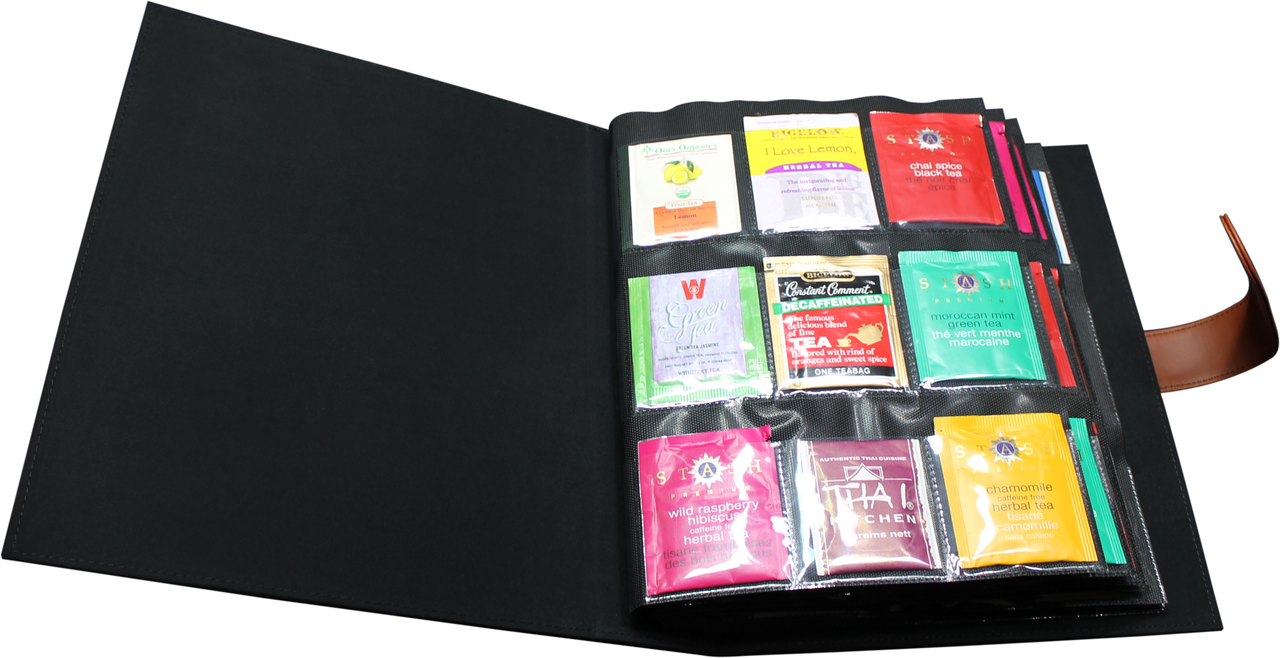 TeaBook Rainbow 5PK featuring five colorful tea storage solutions, showcasing its innovative design and lightweight structure.