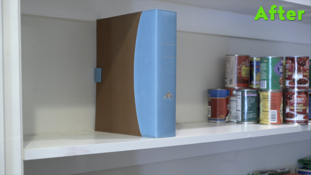 TeaBook Rainbow 5PK featuring five colorful tea storage solutions, showcasing its innovative design and lightweight structure.