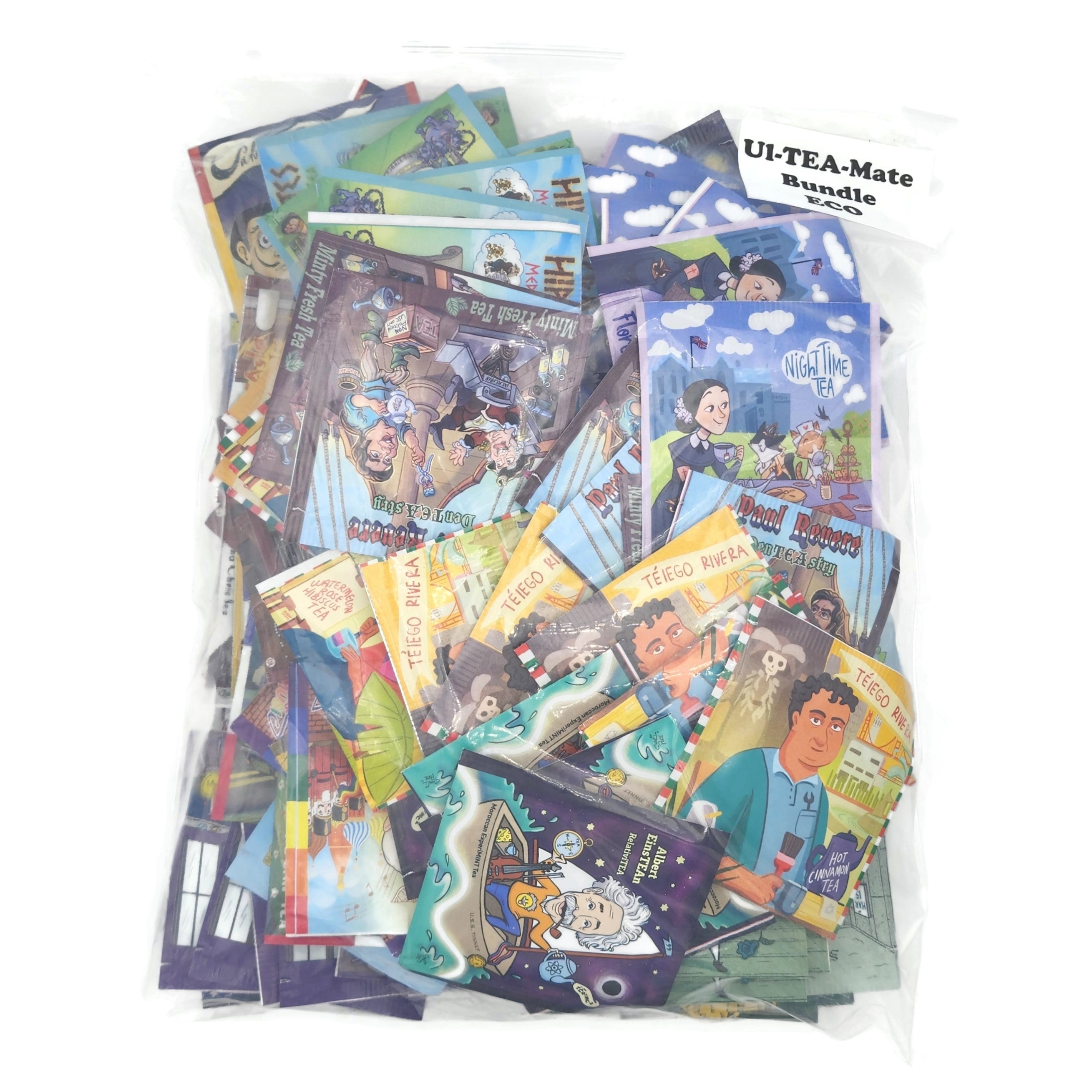 The Ul-TEA-Mate Gift Box featuring 144 unique tea varieties in an elegant packaging, perfect for gifting and tea enthusiasts.