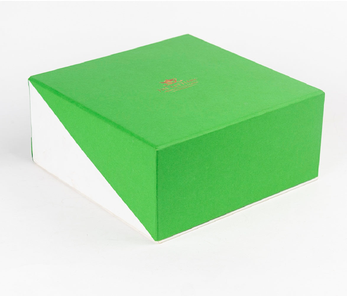 Twin Tea Gift Set featuring two premium tea tins in elegant packaging, customizable with various tea options.