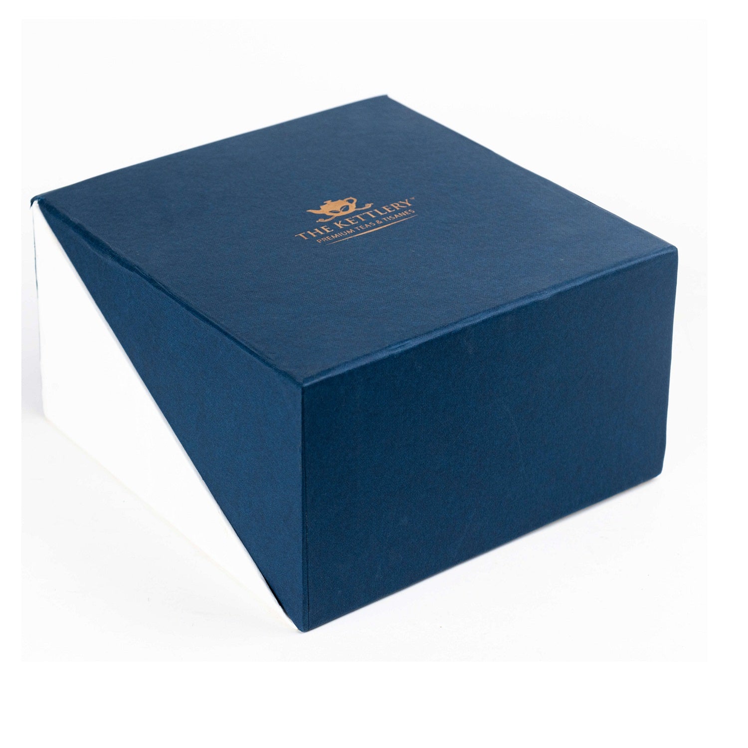 Twin Tea Gift Set featuring two premium tea tins in elegant packaging, customizable with various tea options.