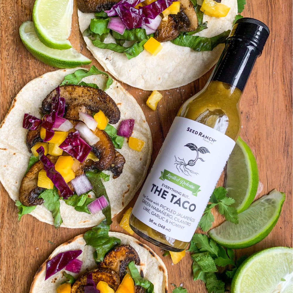 What's Hot Now Bundle featuring Truffle Fire, Everything But The Taco, and Umami Reserve in an attractive packaging.