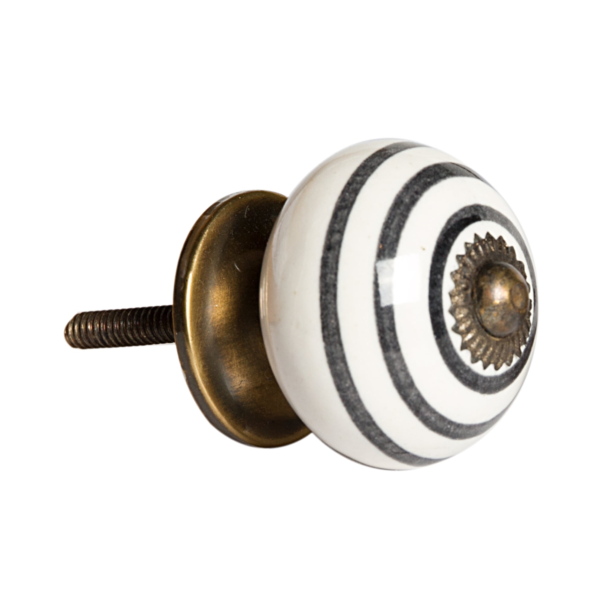 A vibrant 12 pack of ceramic knobs, each measuring 1.5 inches, showcasing multicolor floral designs, perfect for cabinets and drawers.