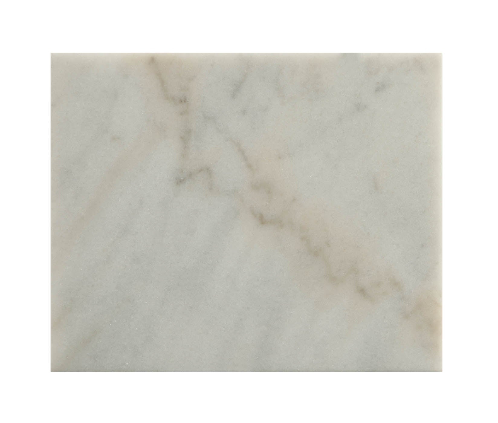 Elegant 16x13x30 inches white cabinet with marble top and wooden door, perfect for stylish storage.