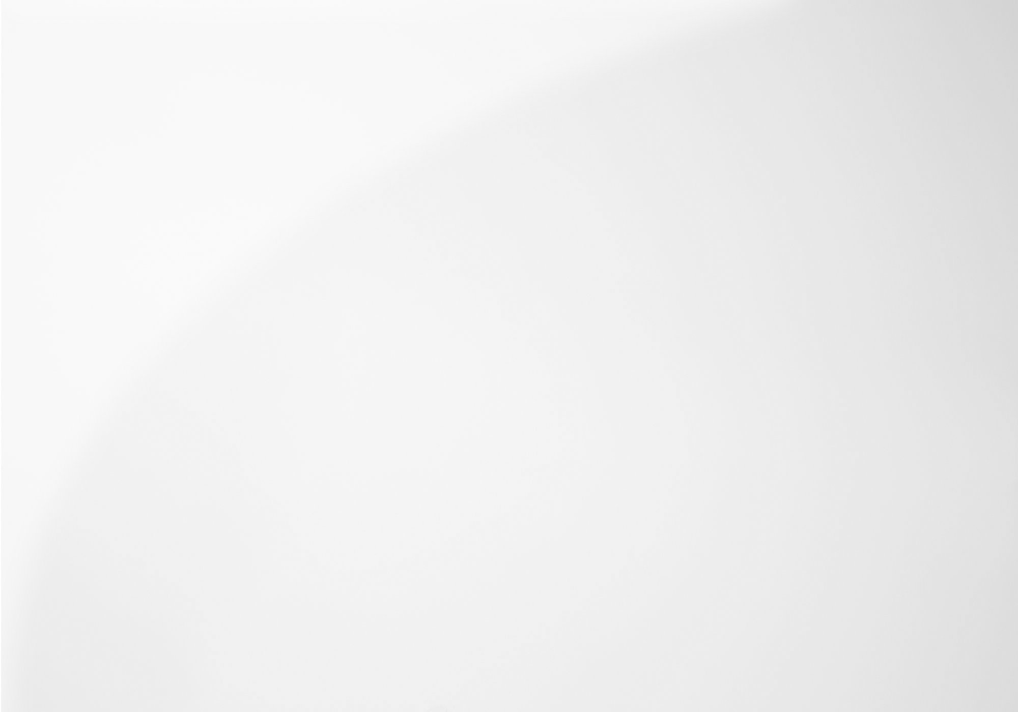 Elegant white finish tempered glass accent table with modern design, perfect for any room decor.