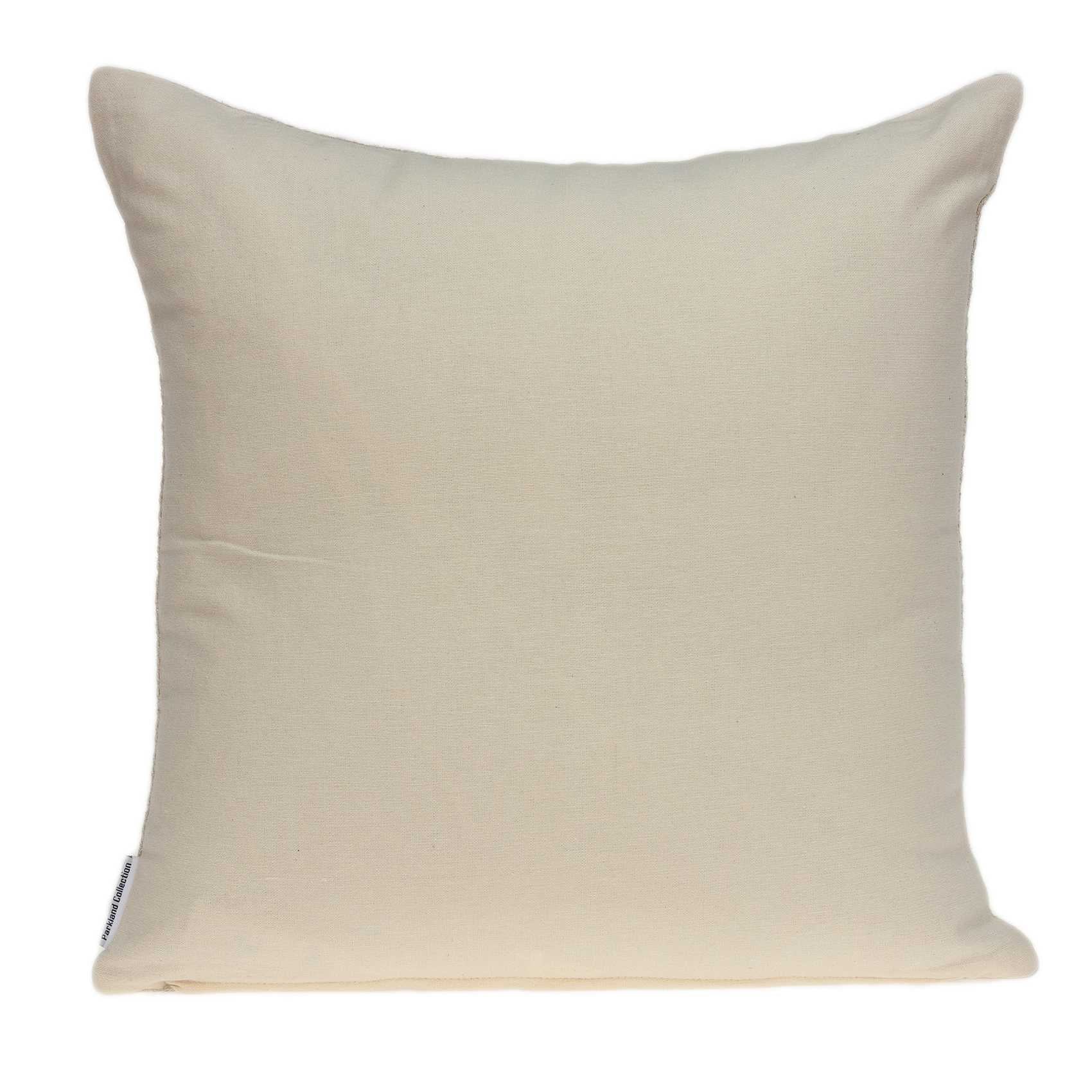 Transitional beige pillow cover measuring 20x6x14 inches, made from 100% cotton with a soft texture and elegant design.