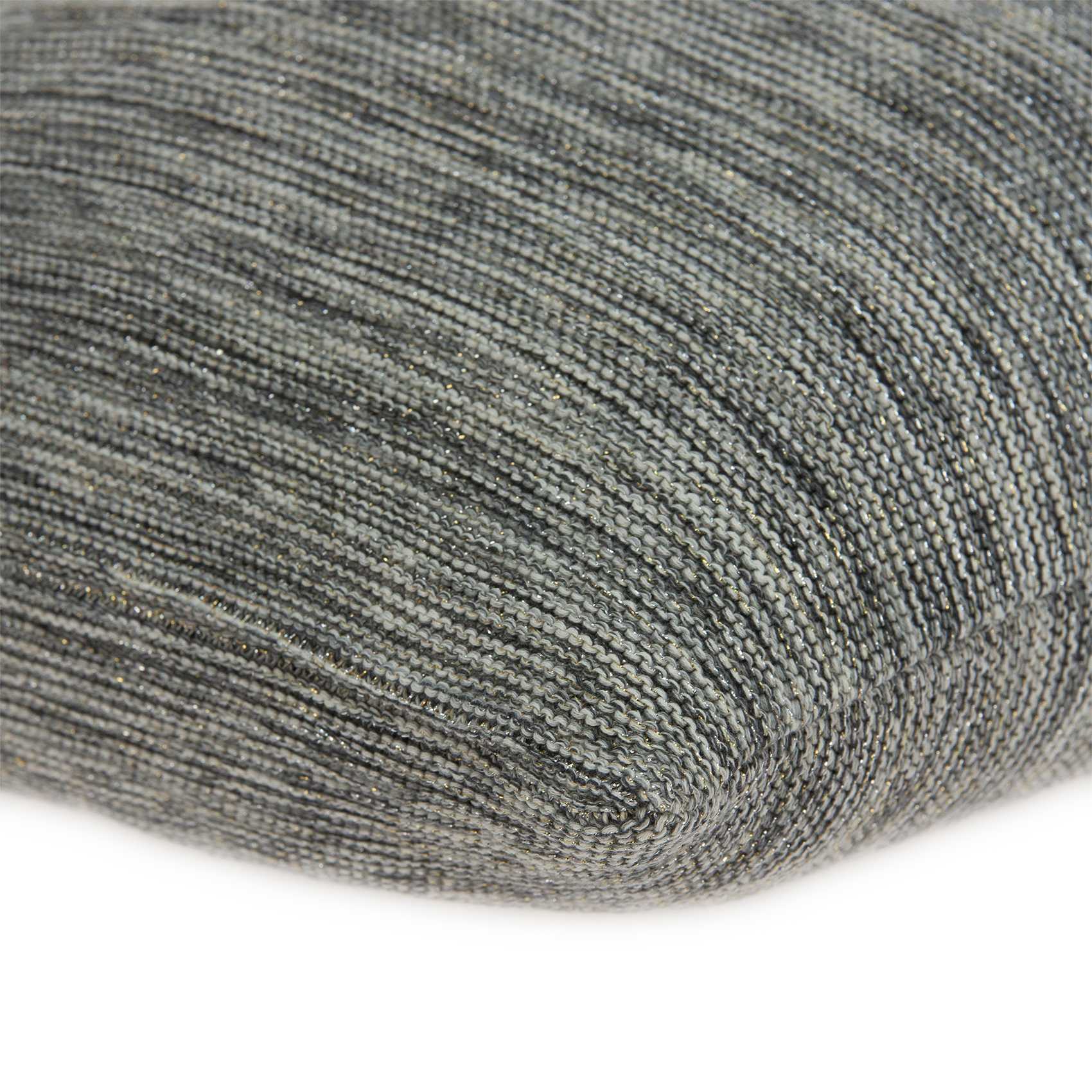 20 inches x 20 inches Transitional Heather Gray Cotton Pillow with soft cotton fabric and elegant design, perfect for home decor.