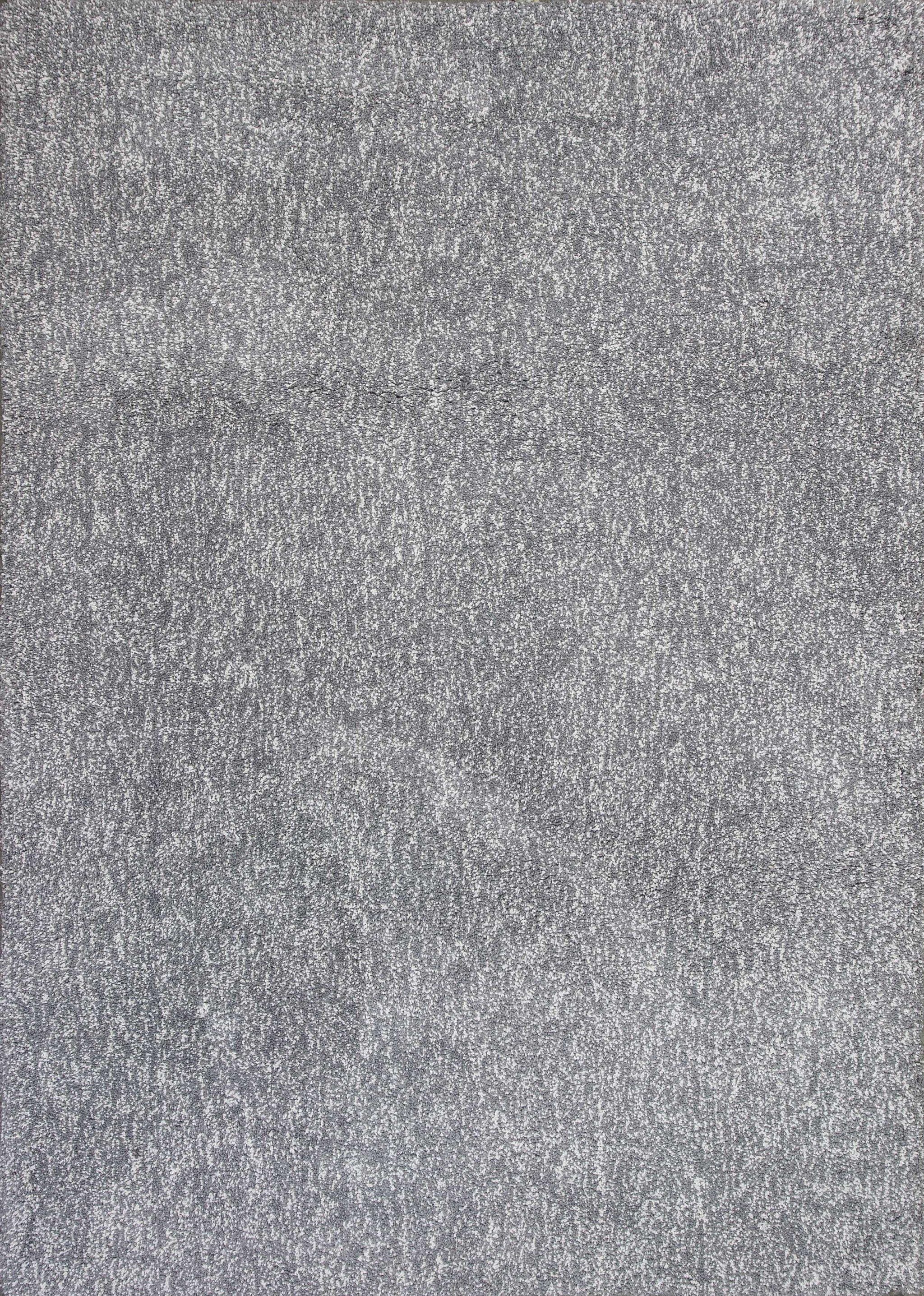 5x7 inches Grey Heather Indoor Shag Rug with a soft texture and contemporary design, perfect for enhancing home decor.
